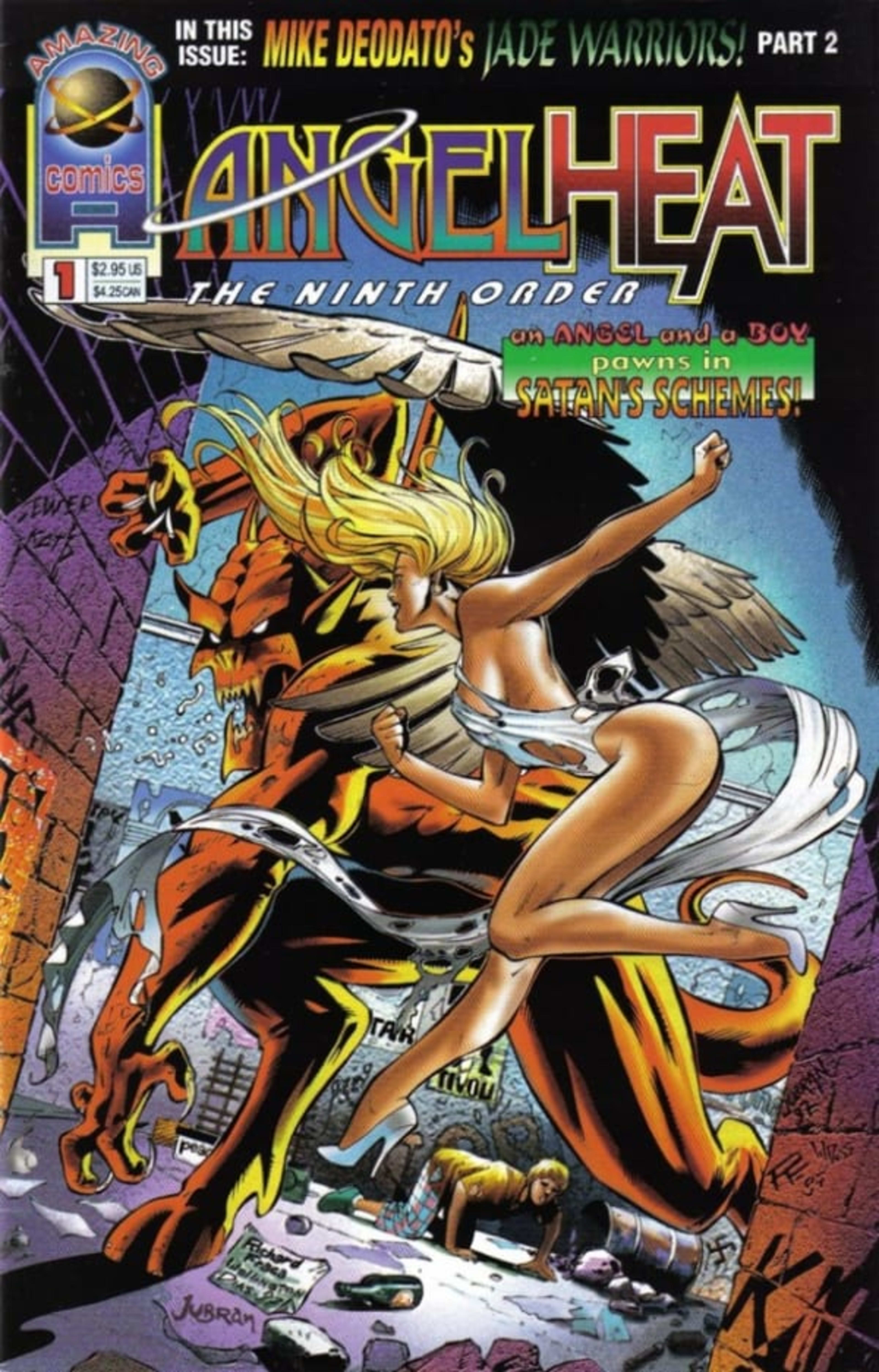 Angel Heat: The Ninth Order cover — © Amazing Comics Group