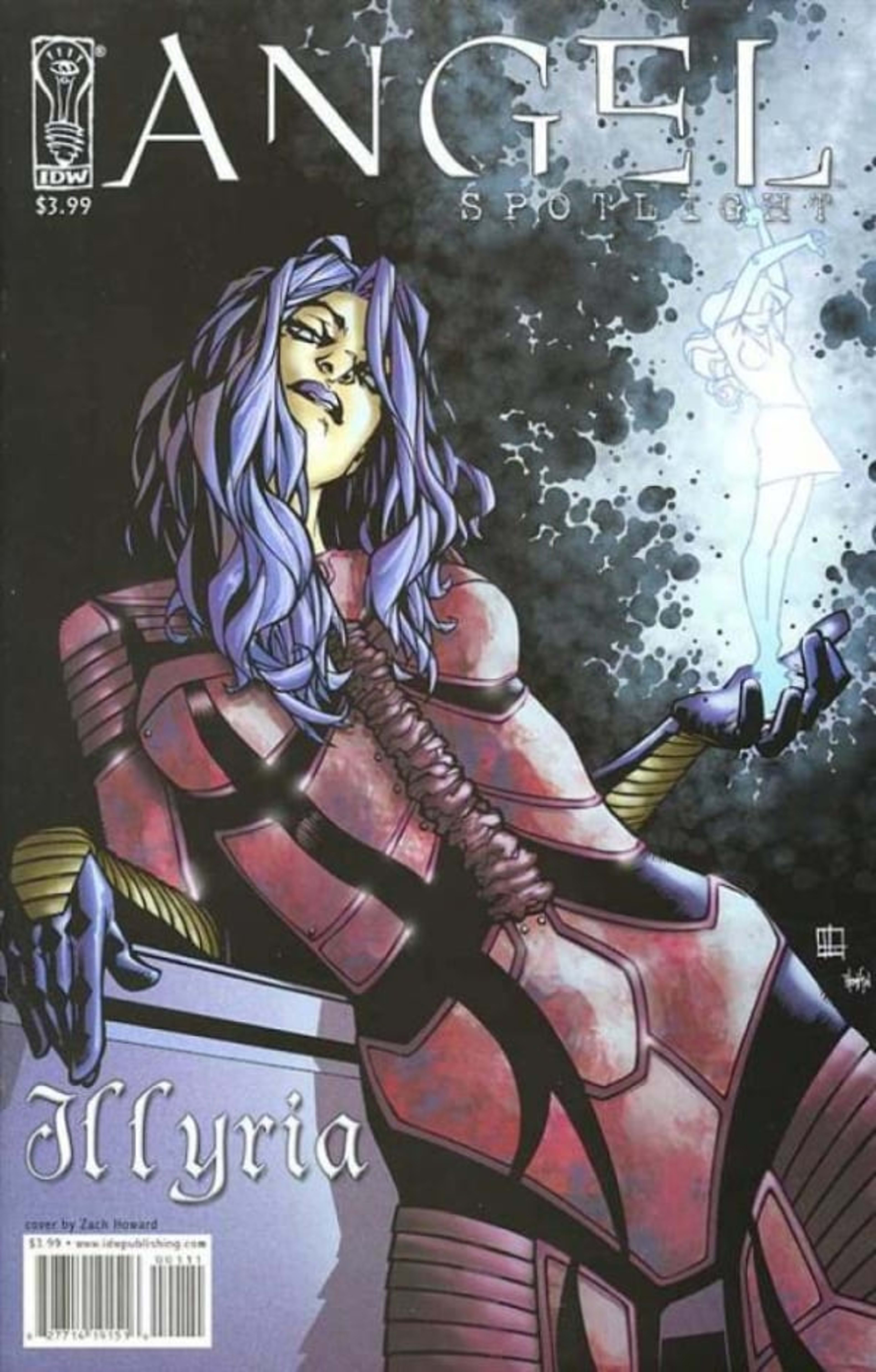 Angel Spotlight cover — © IDW Publishing