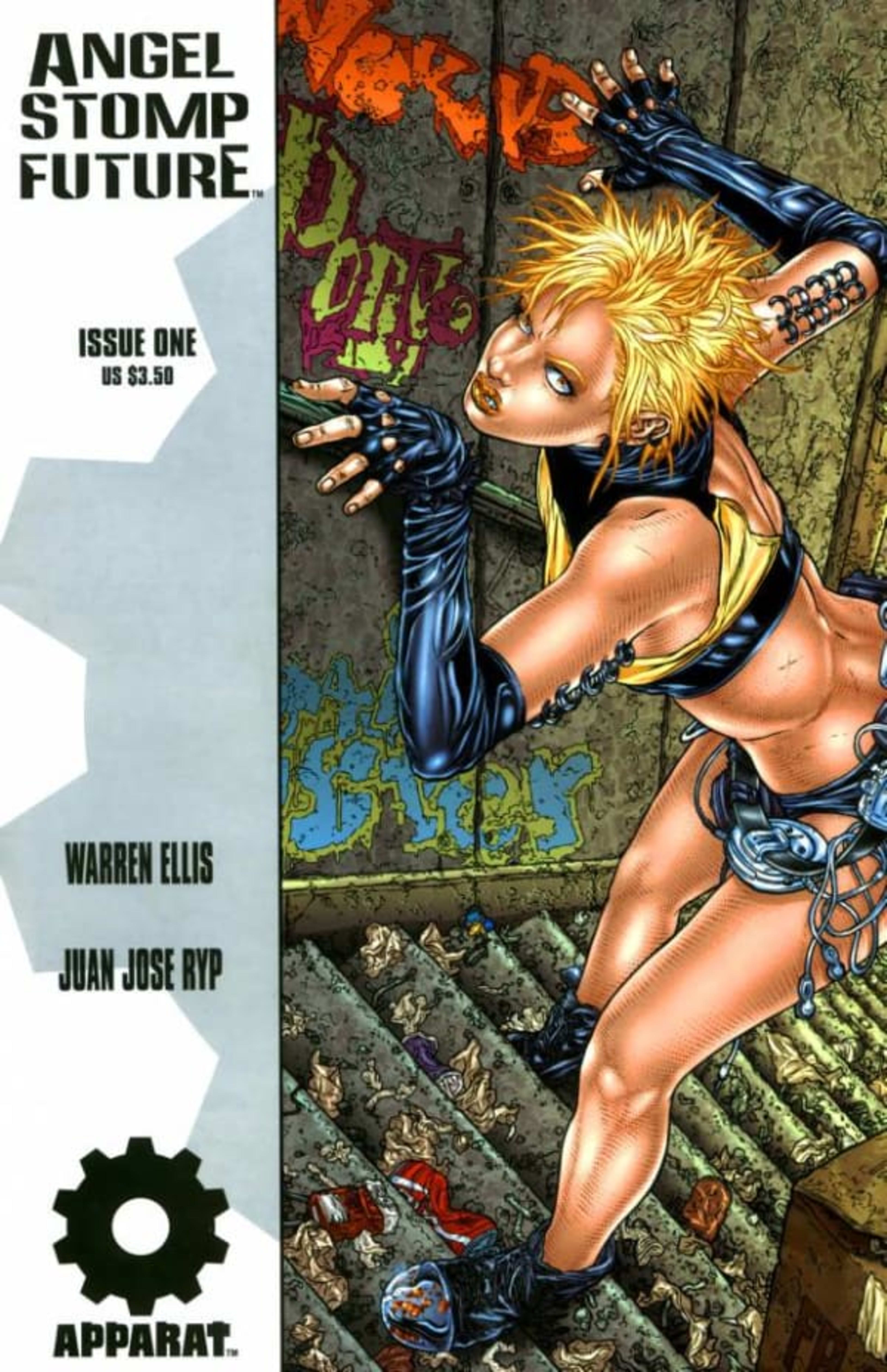 Angel Stomp Future cover — © Avatar Press