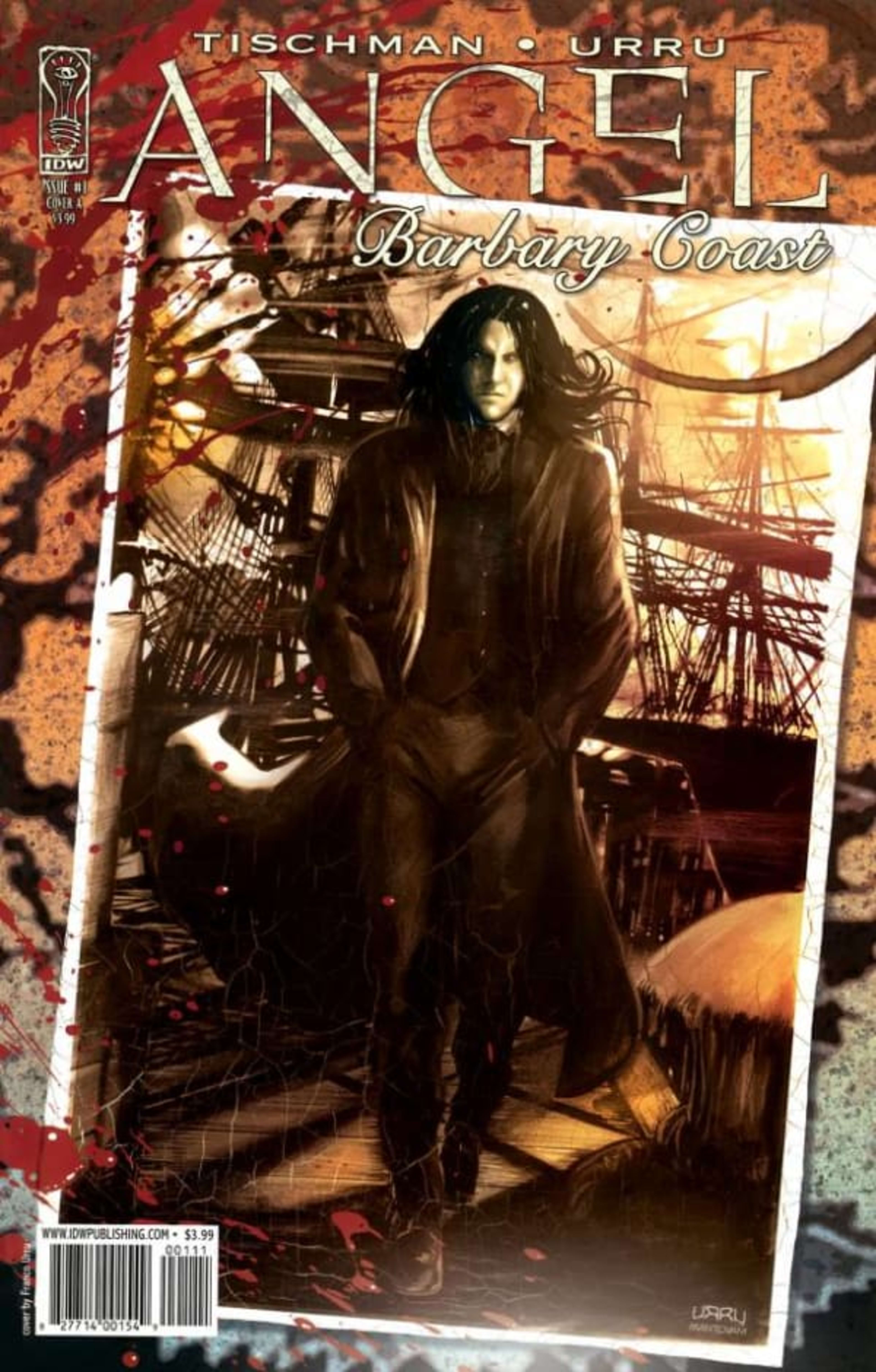 Angel: Barbary Coast cover — © IDW Publishing