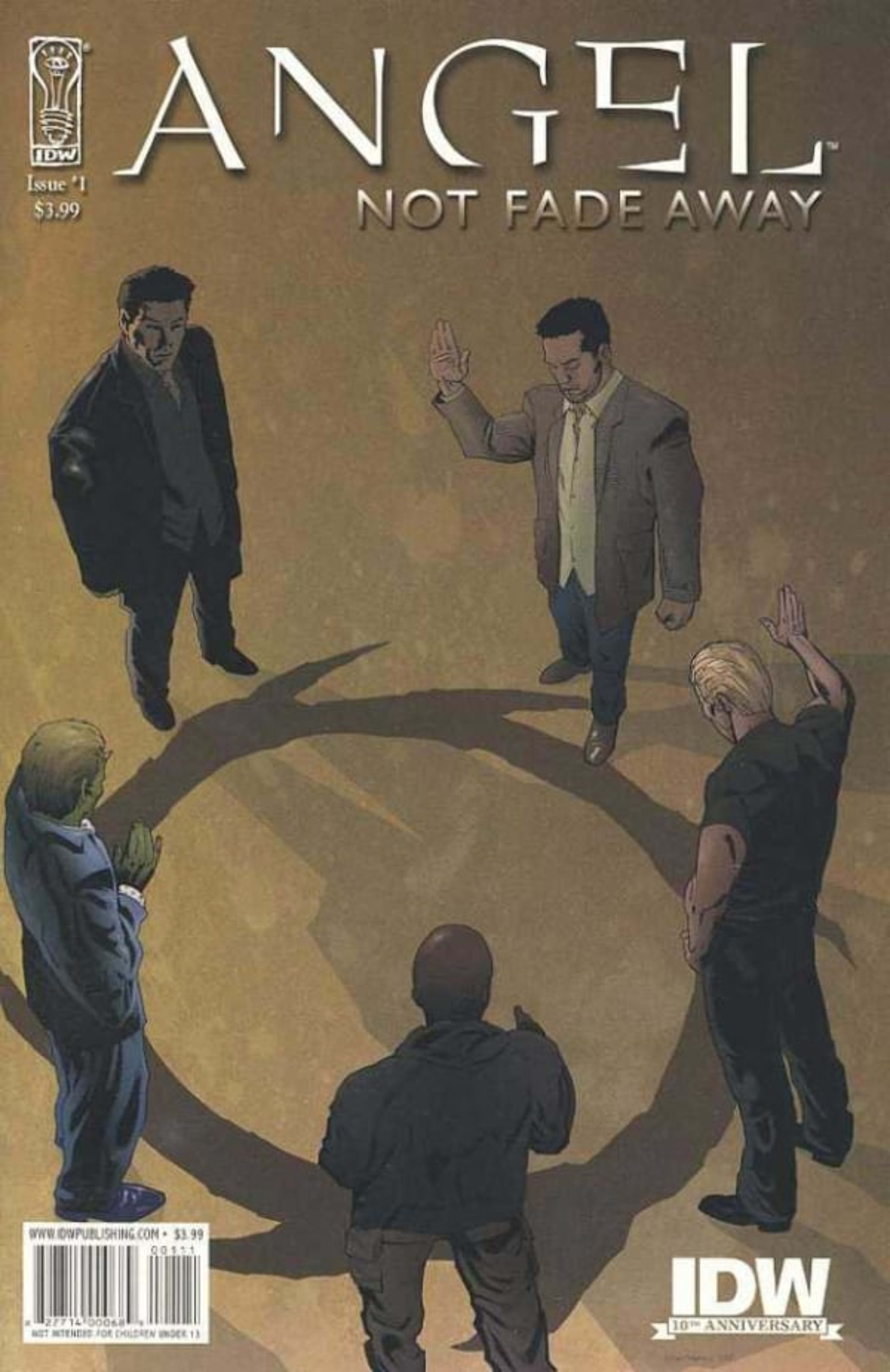 Angel: Not Fade Away cover — © IDW Publishing