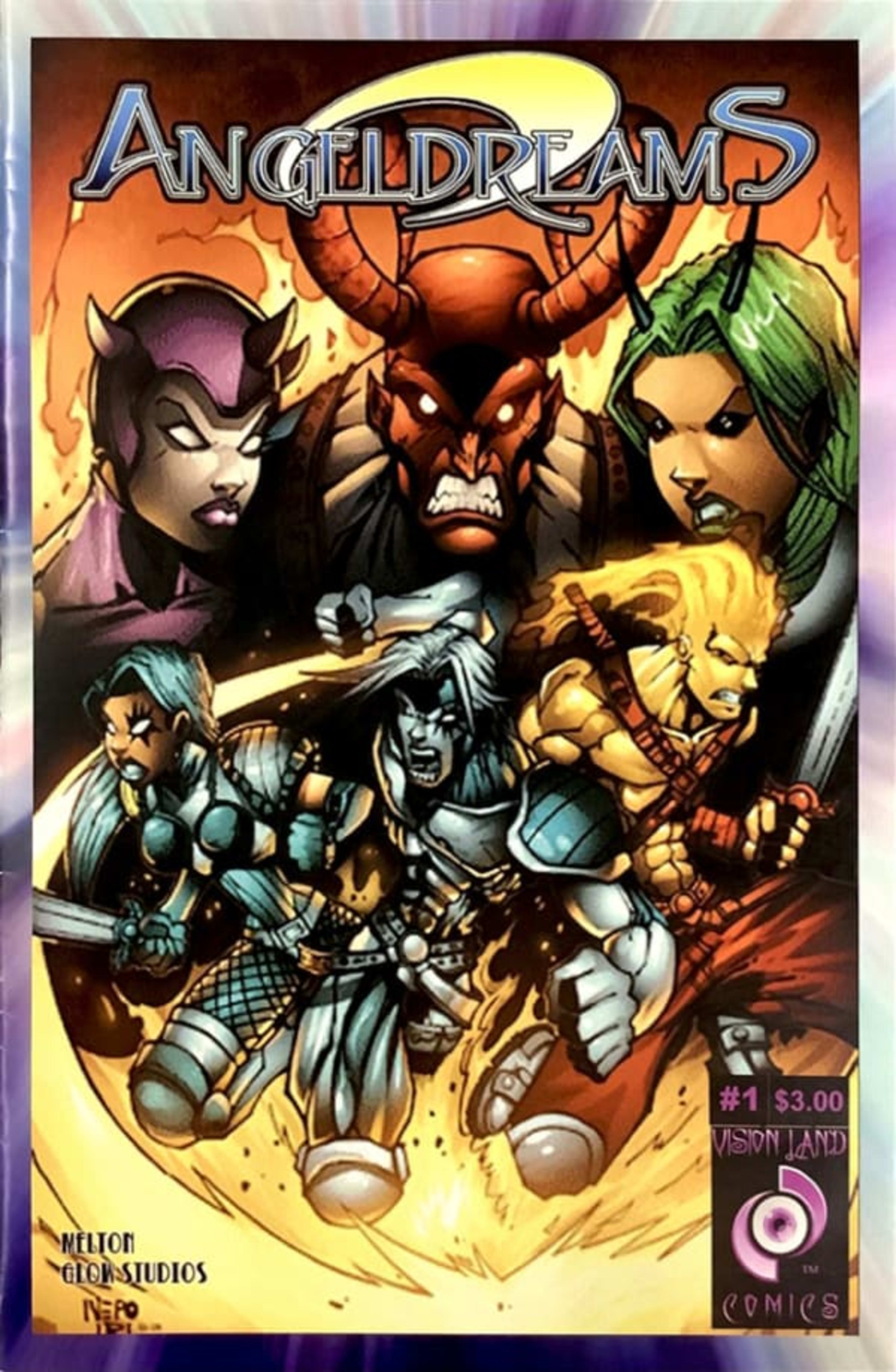 AngelDreams cover — © Vision Land Comics