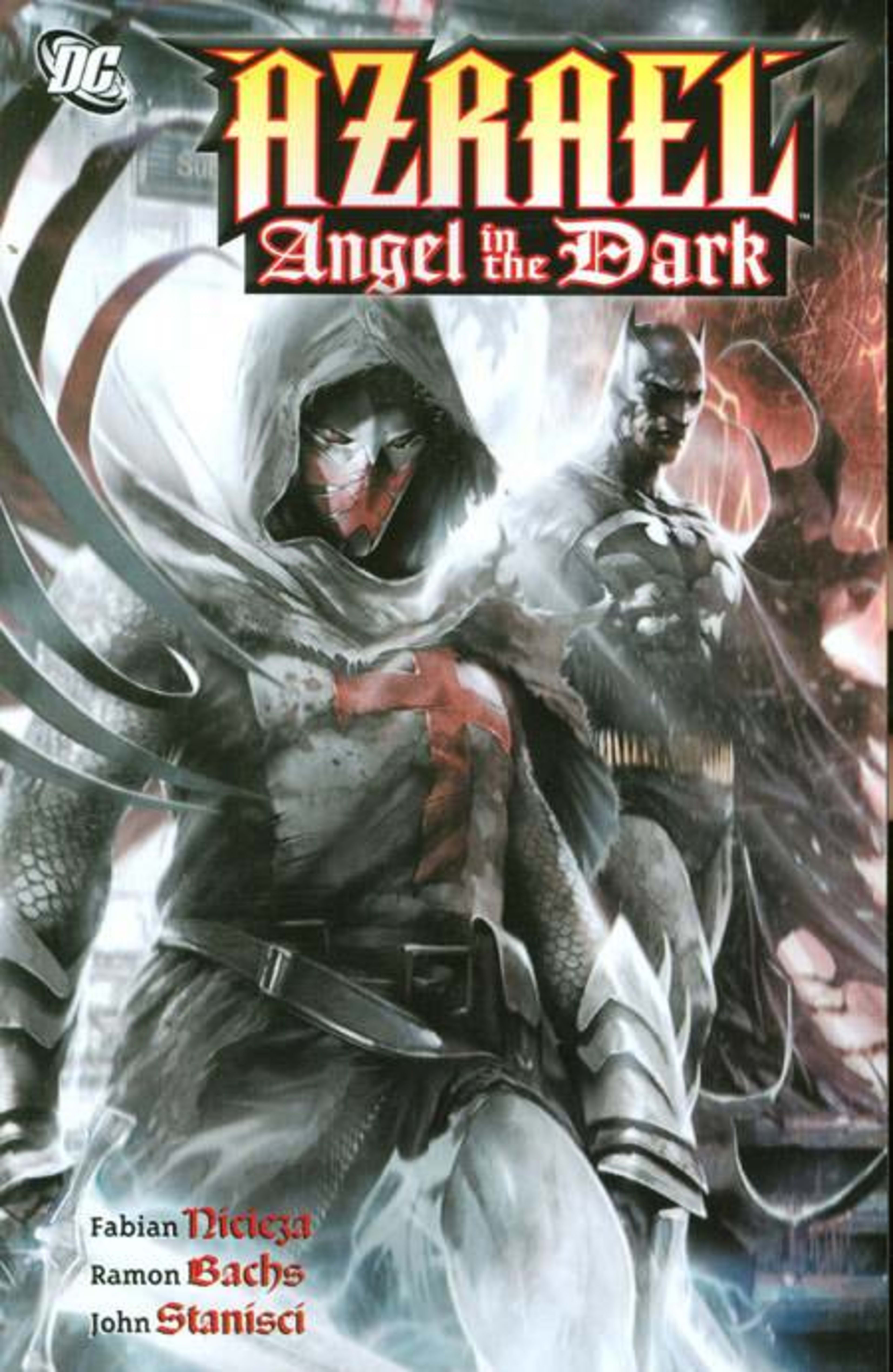 Azrael: Angel in the Dark cover — © DC Comics