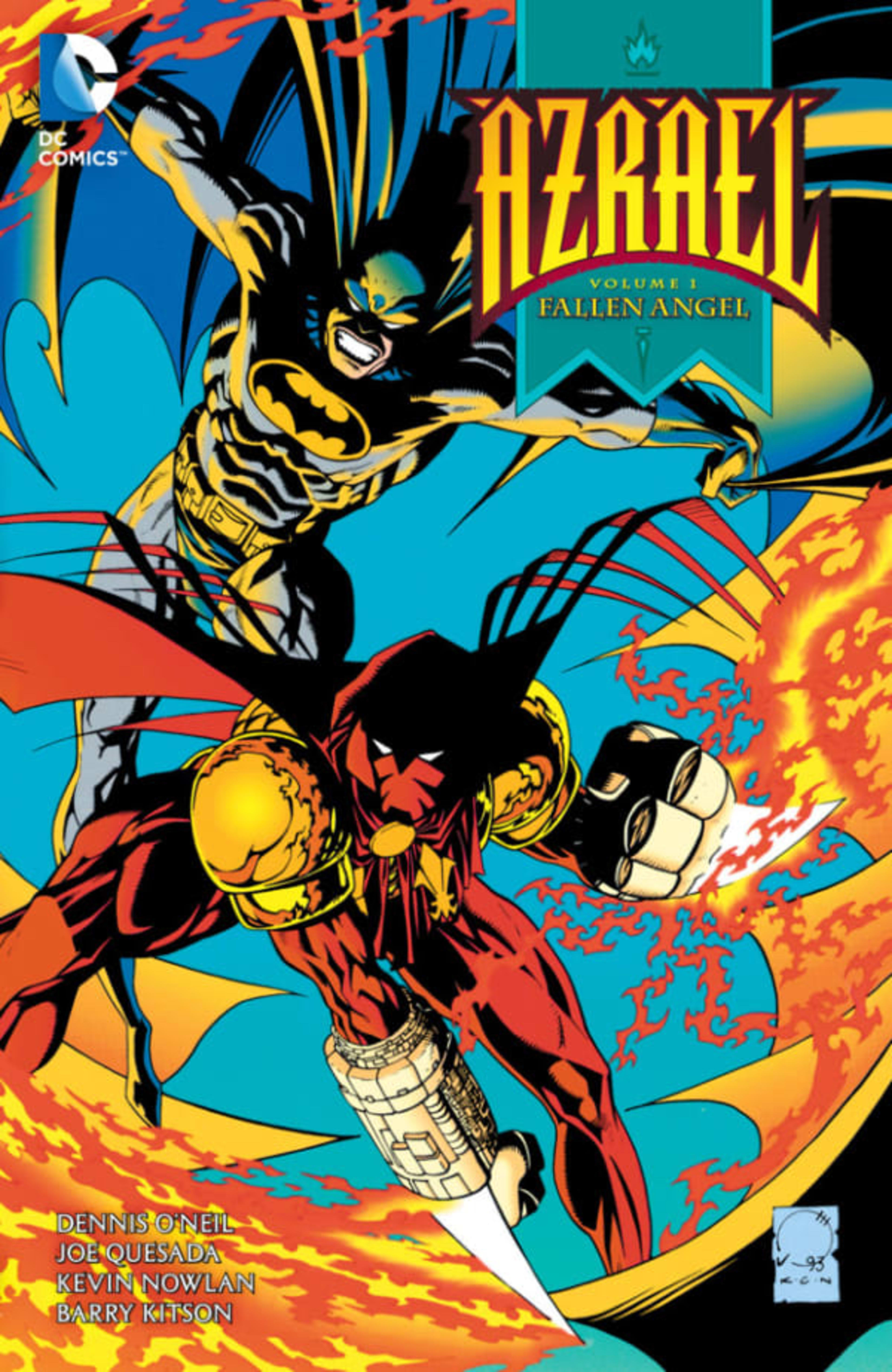 Azrael: Fallen Angel cover — © DC Comics