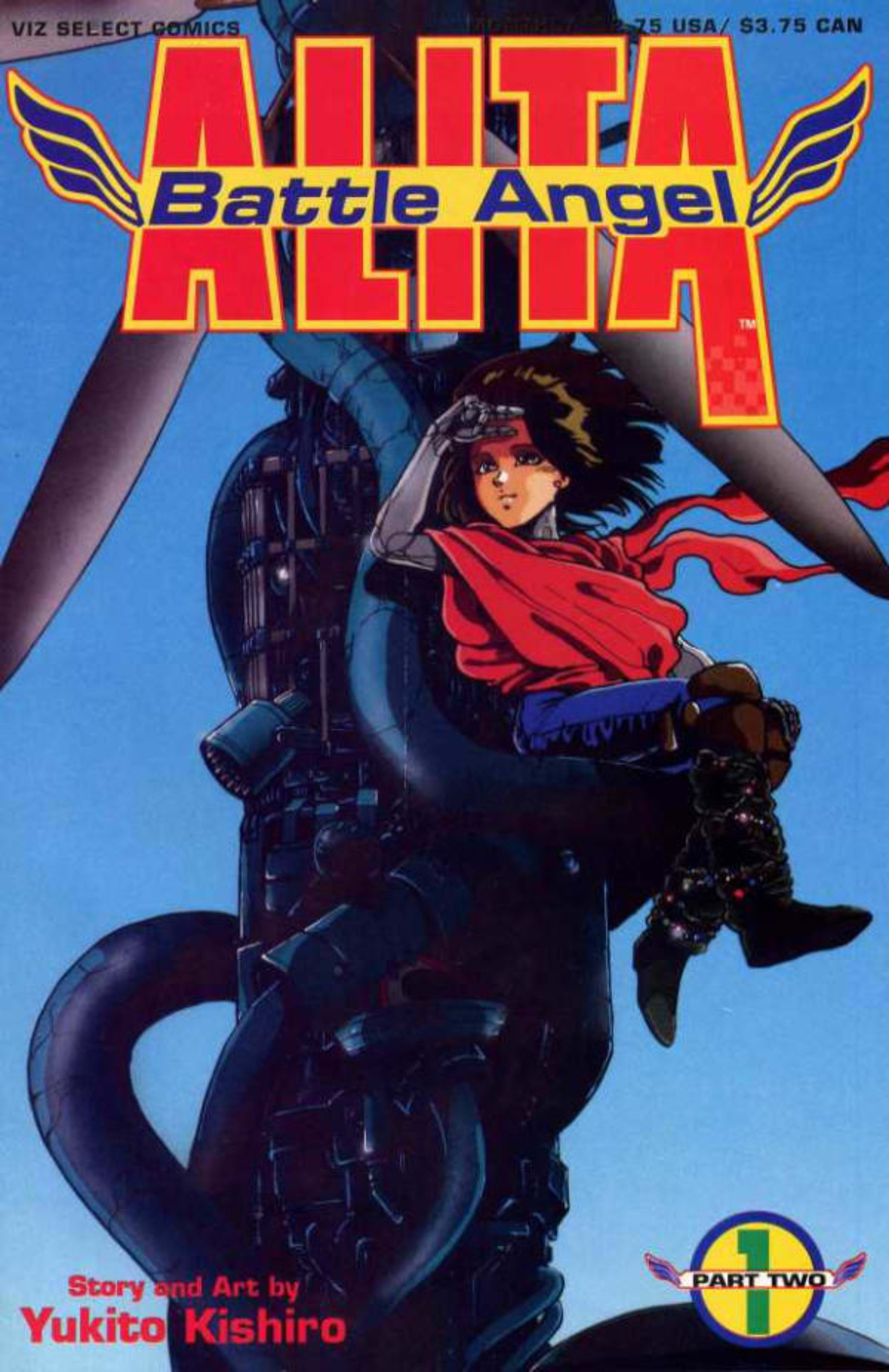 Battle Angel Alita cover — © Viz