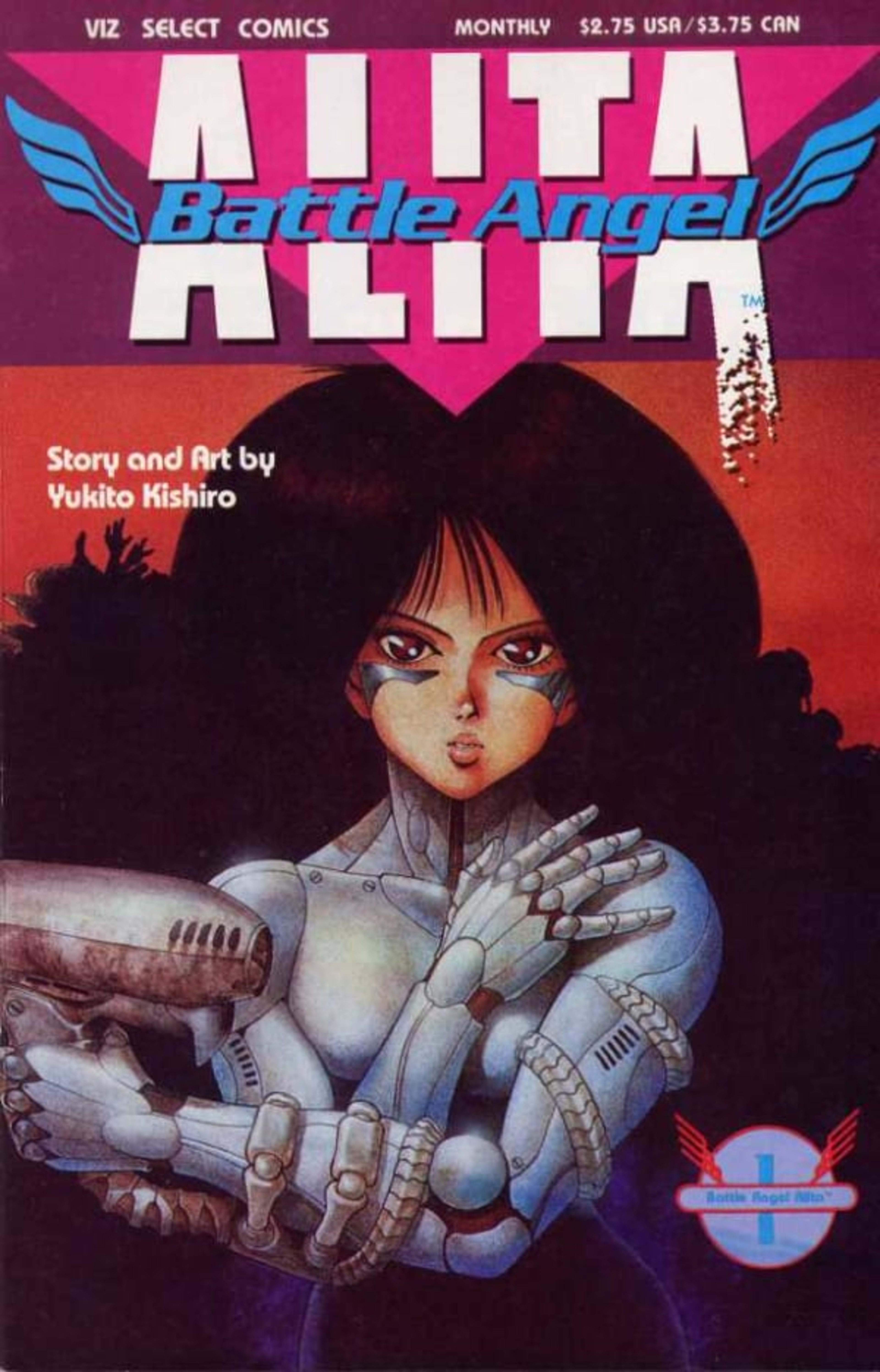 Battle Angel Alita cover — © Viz