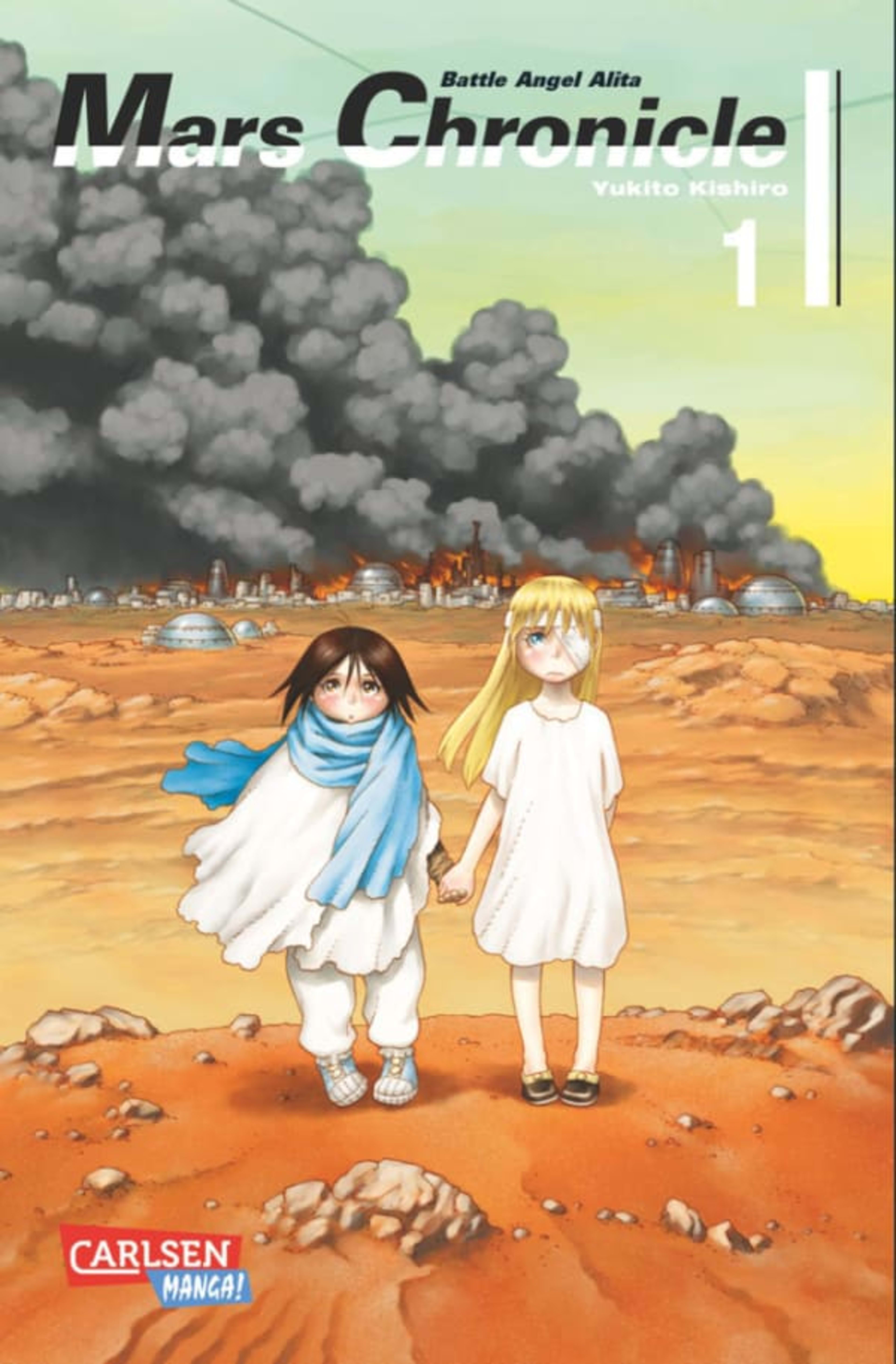Battle Angel Alita - Mars Chronicle cover — © Carlsen Verlag