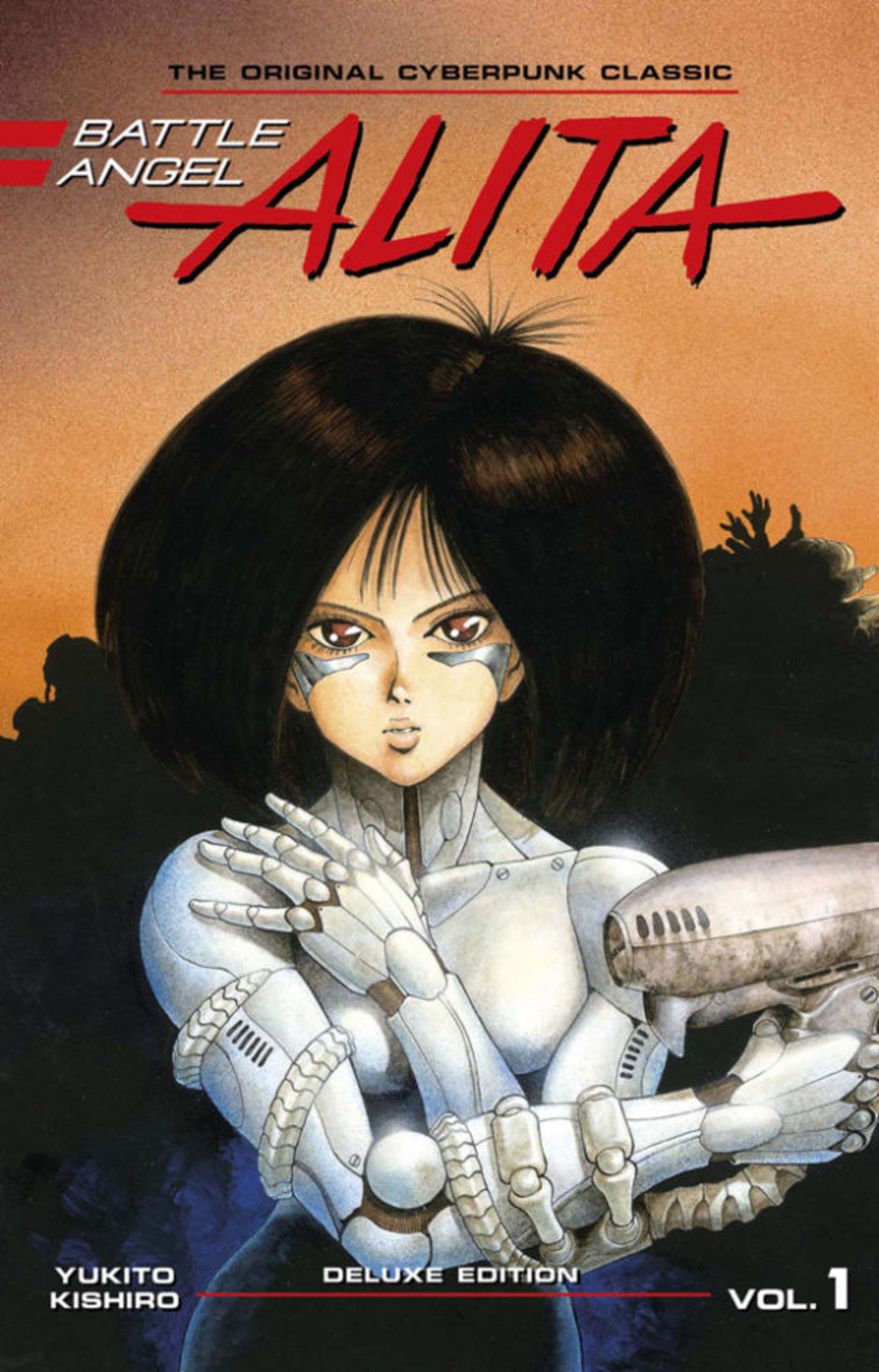 Battle Angel Alita Deluxe Edition cover — © Kodansha Comics USA