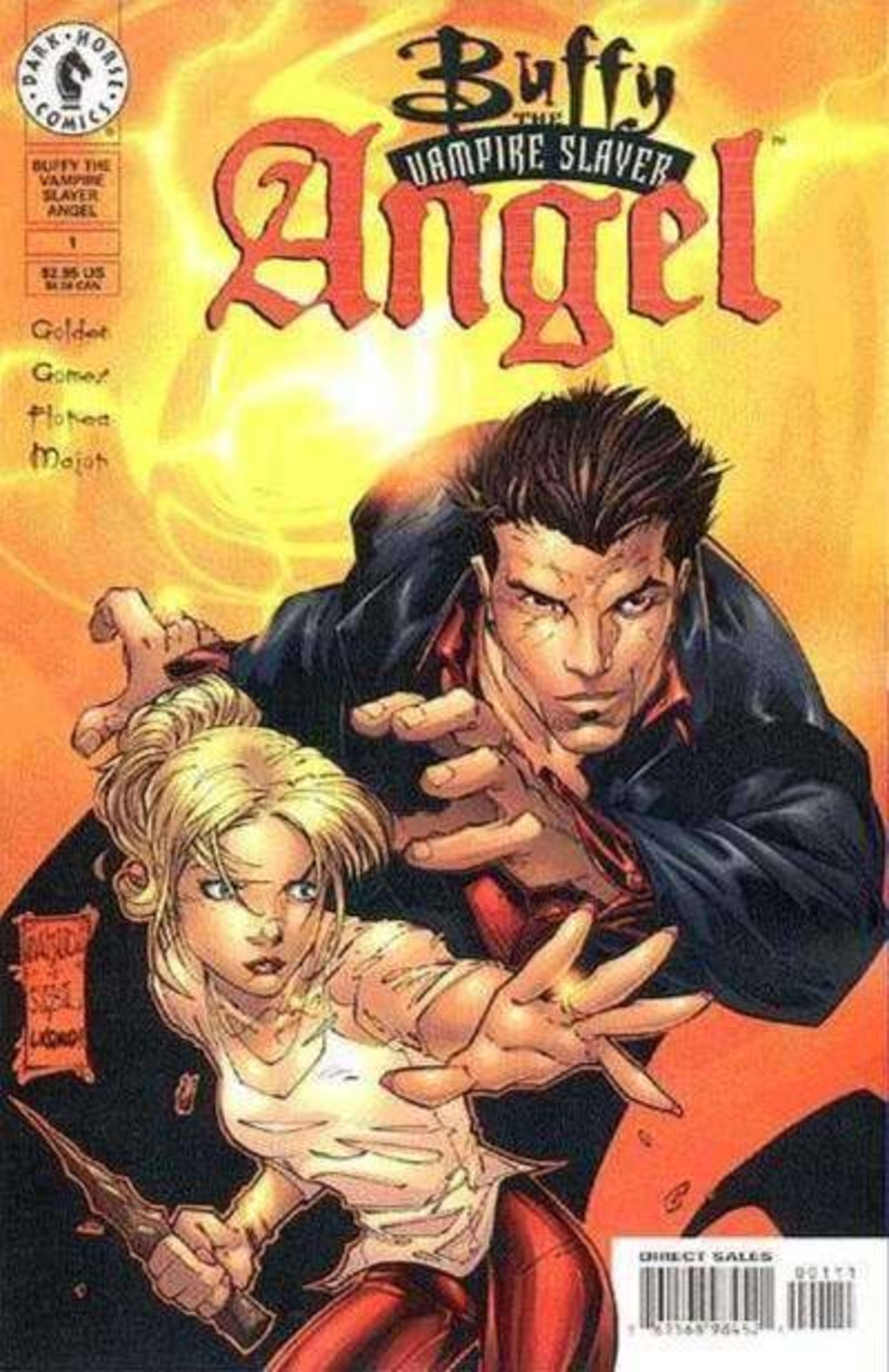 Buffy the Vampire Slayer: Angel cover — © Dark Horse Comics