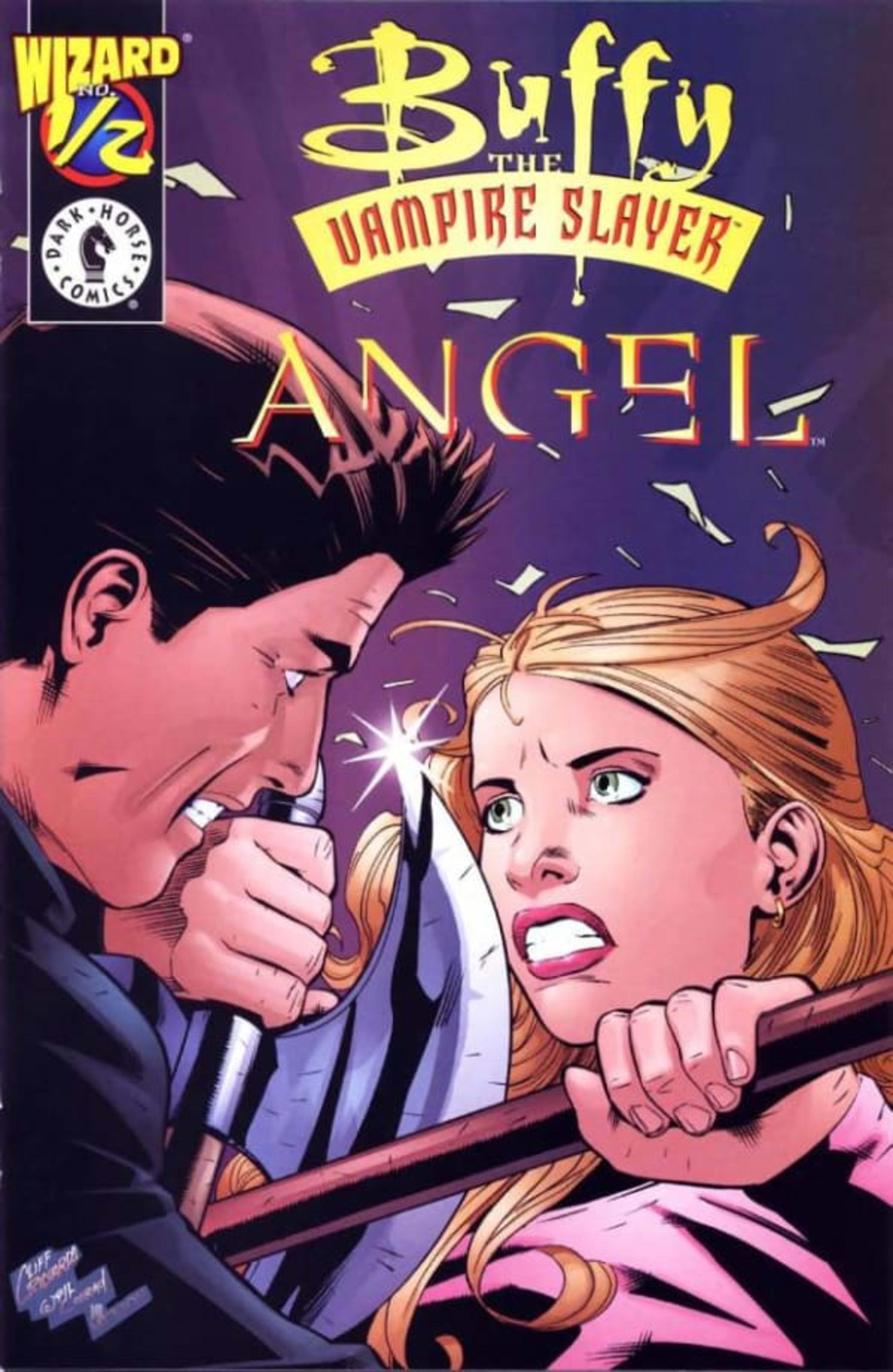 Buffy/Angel cover — © Dark Horse Comics