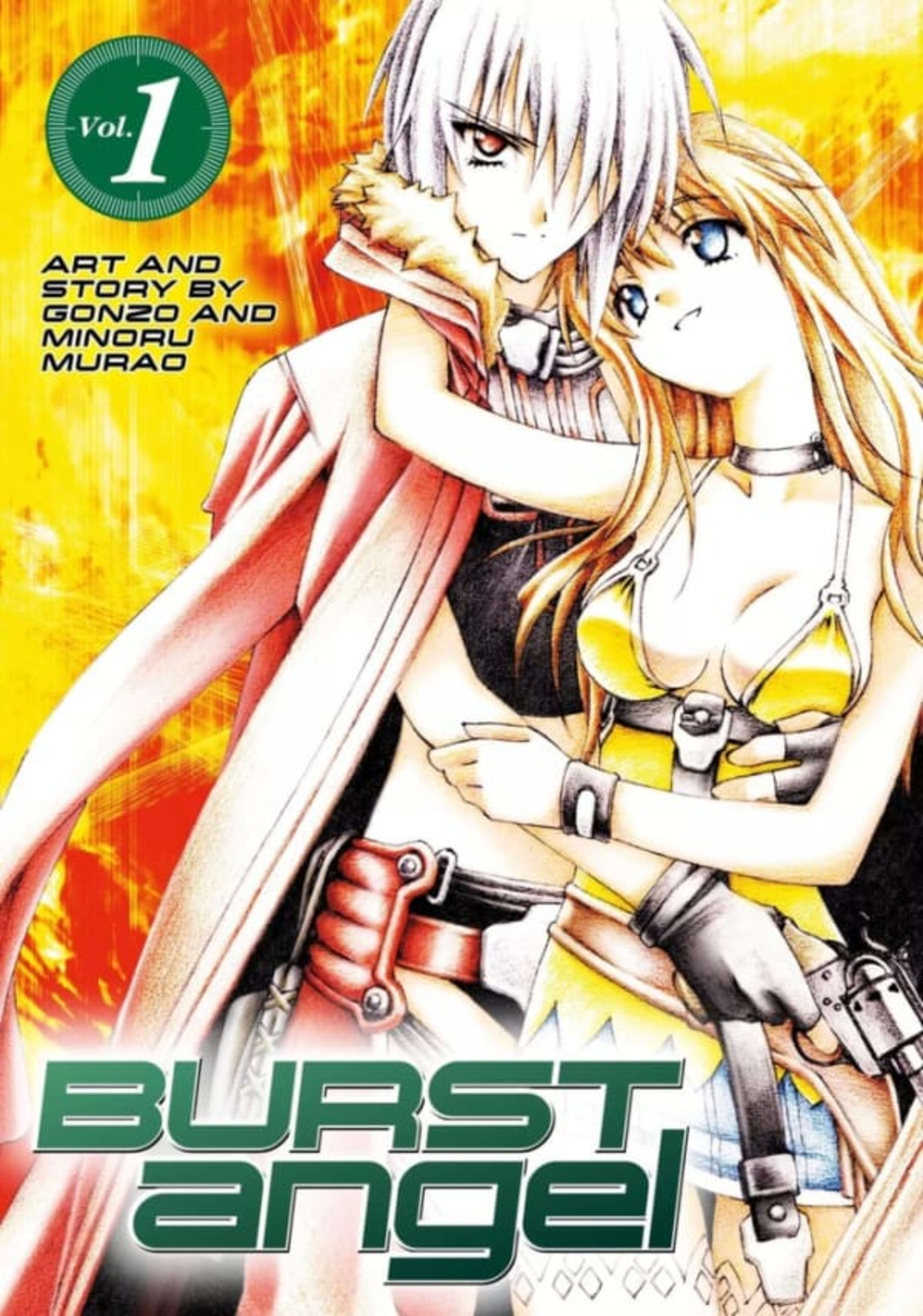 Burst Angel cover — © Titan Comics
