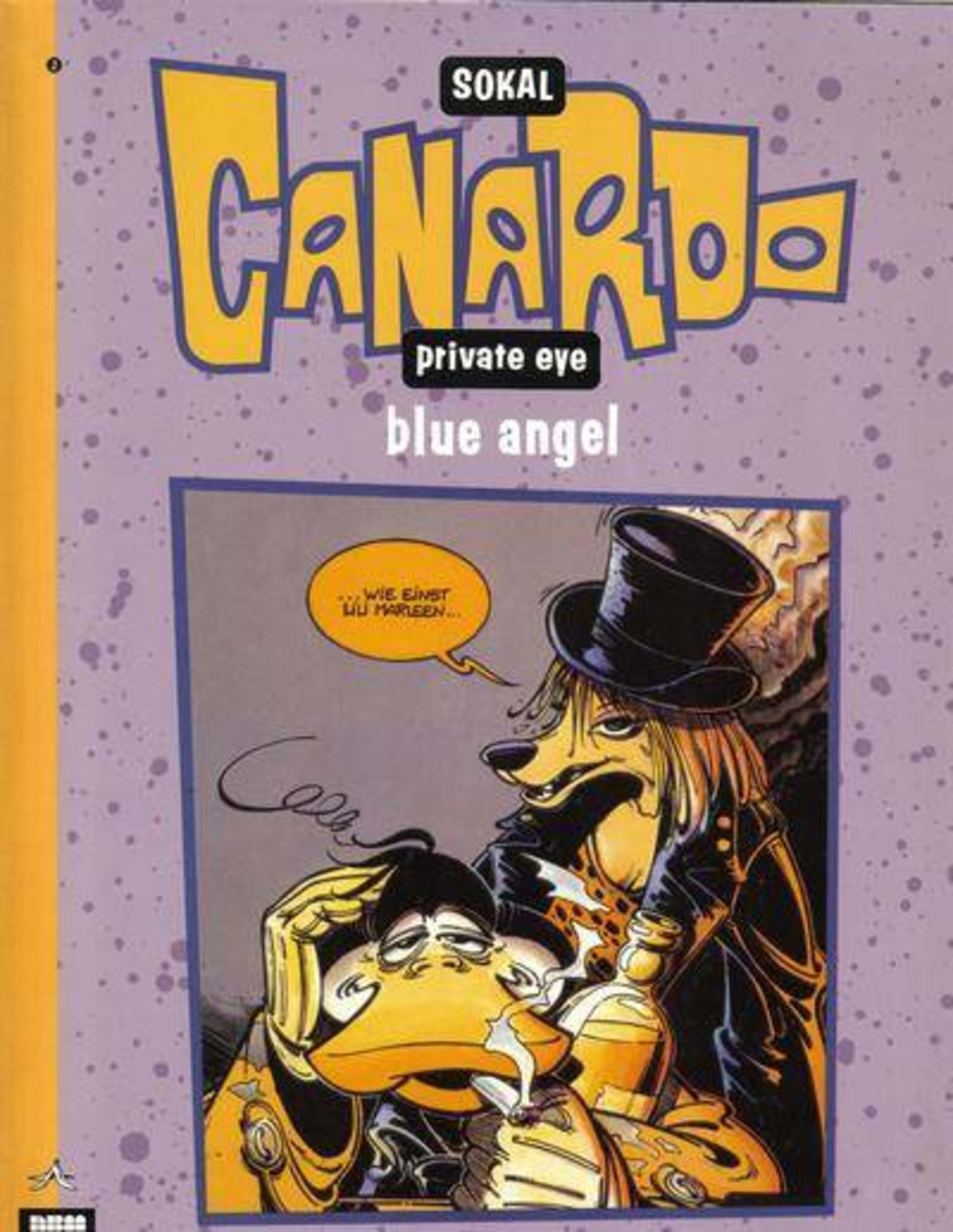 Canardo, Private Eye: Blue Angel cover — © NBM