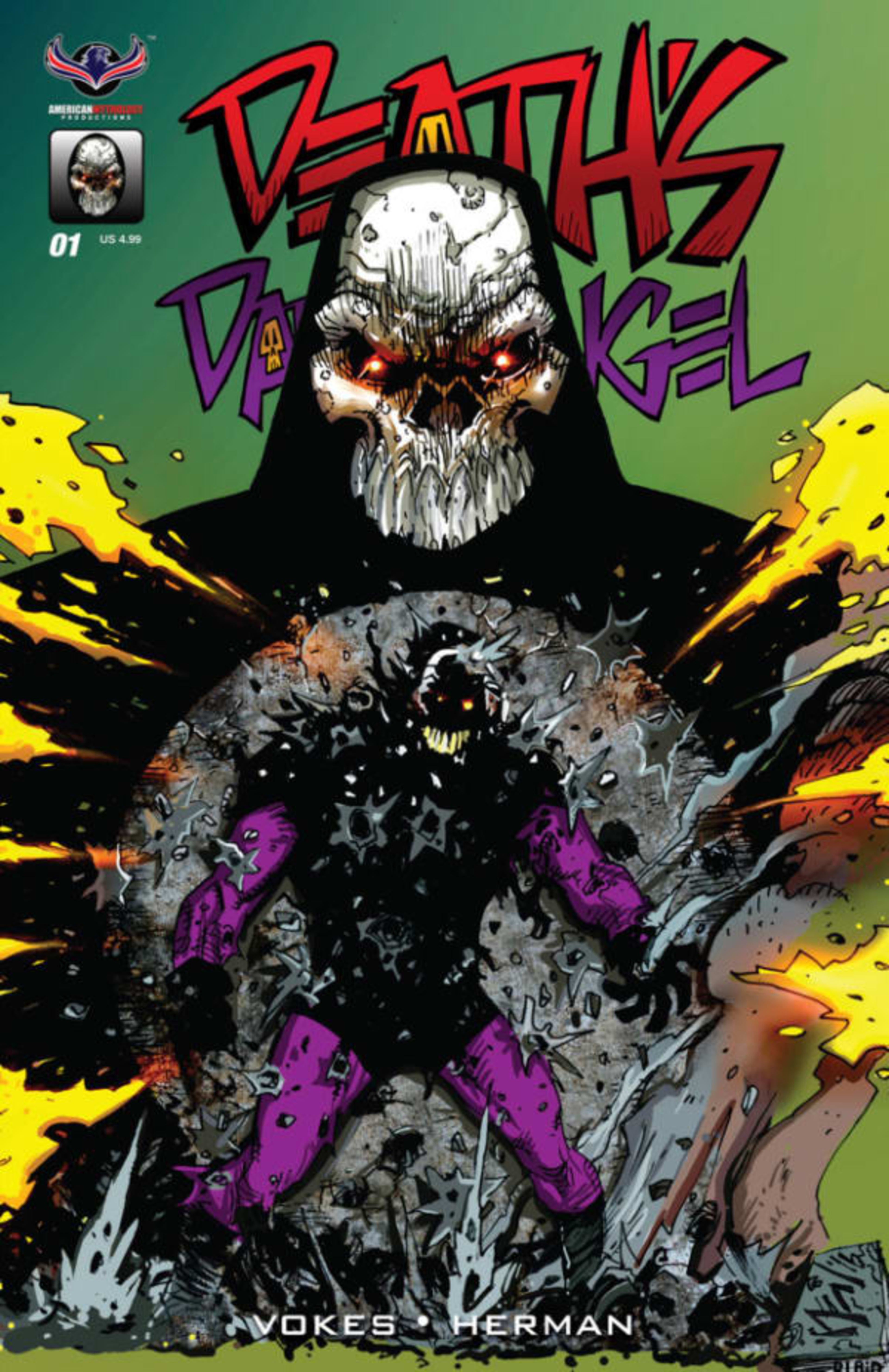 Death's Dark Angel cover — © American Mythology Productions