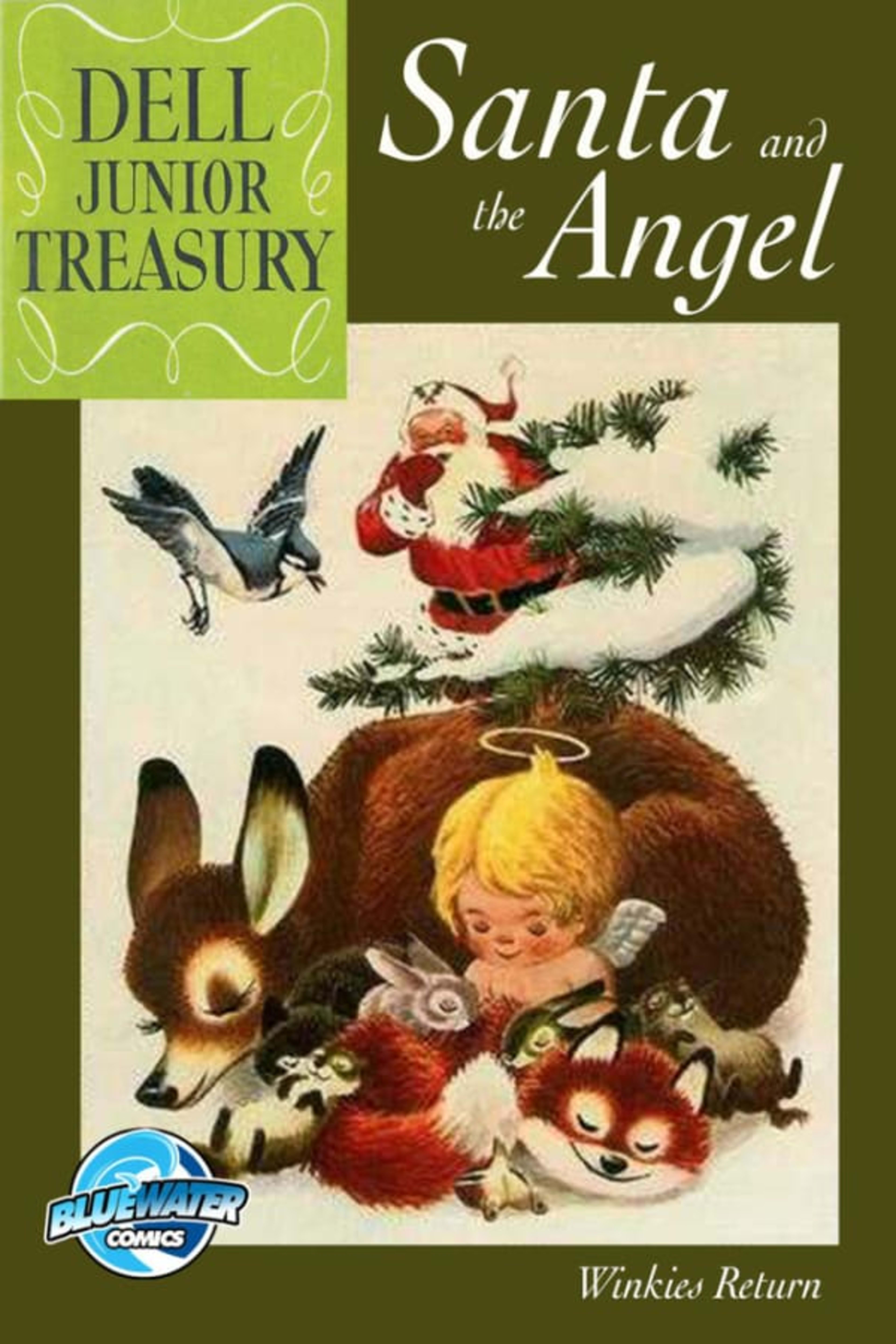 Dell Junior Treasury: Santa and the Angel cover — © TidalWave Productions