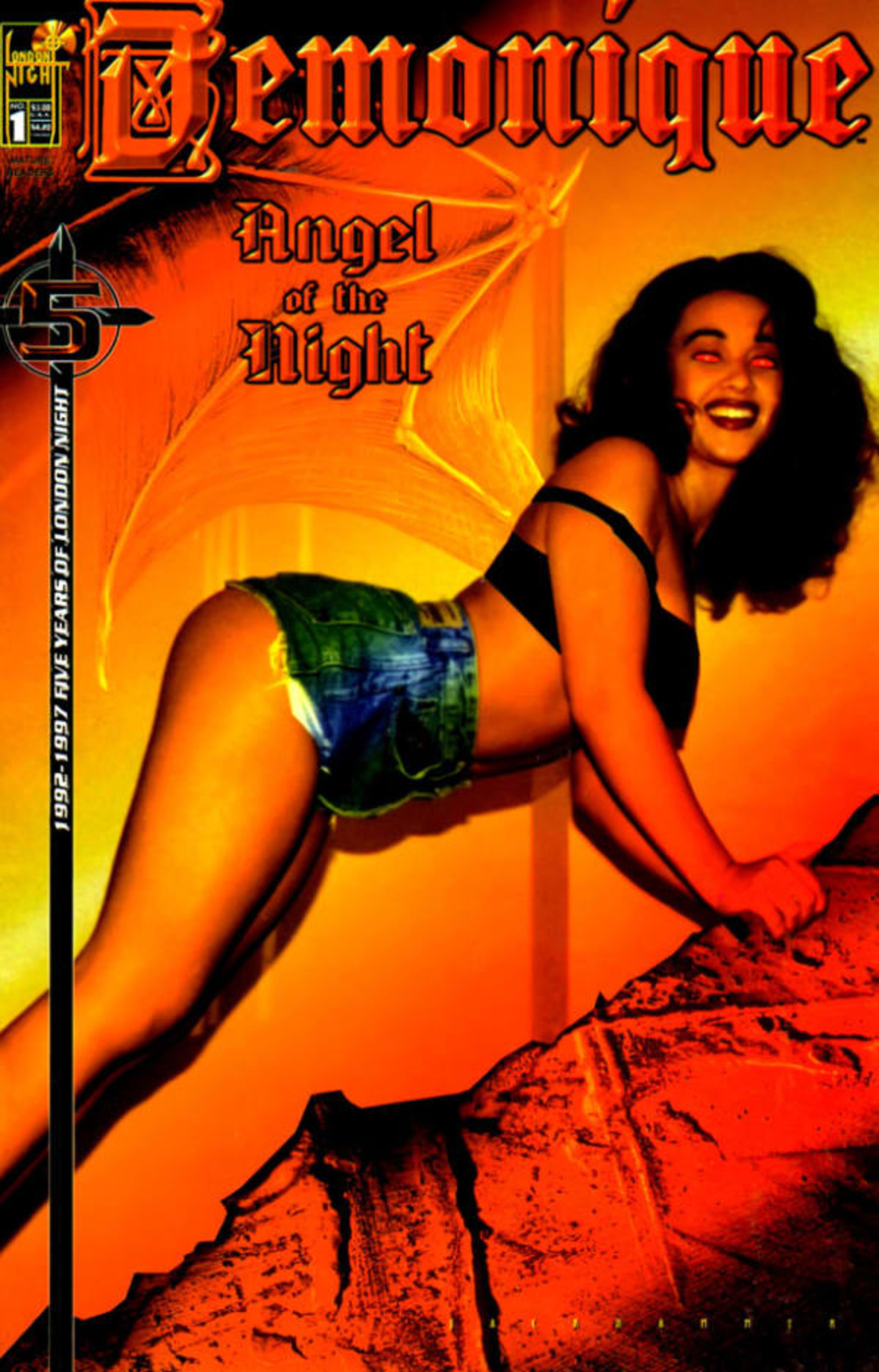 Demonique: Angel Of The Night cover — © London Night Studios