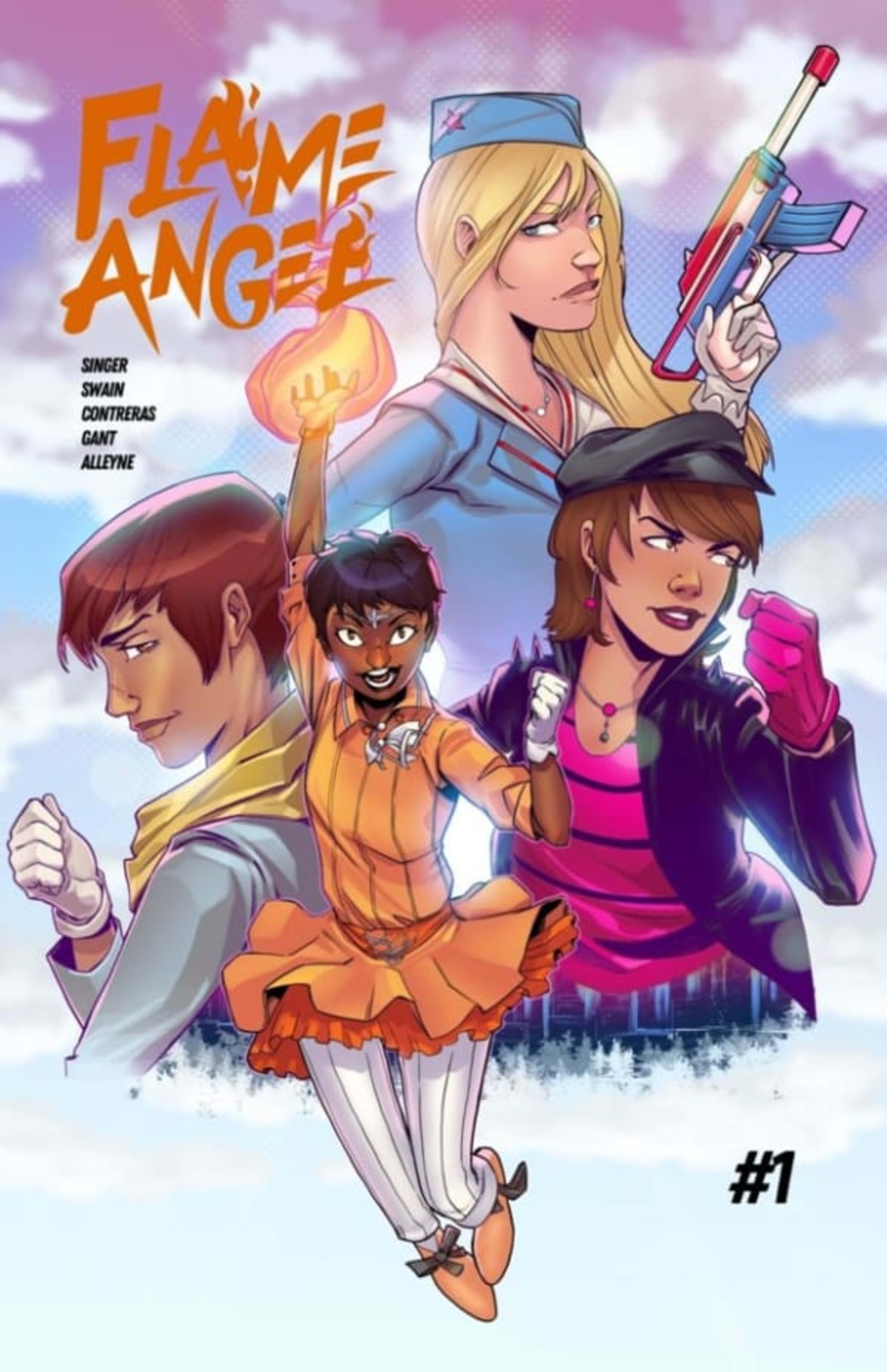 Flame Angel cover — © Assam