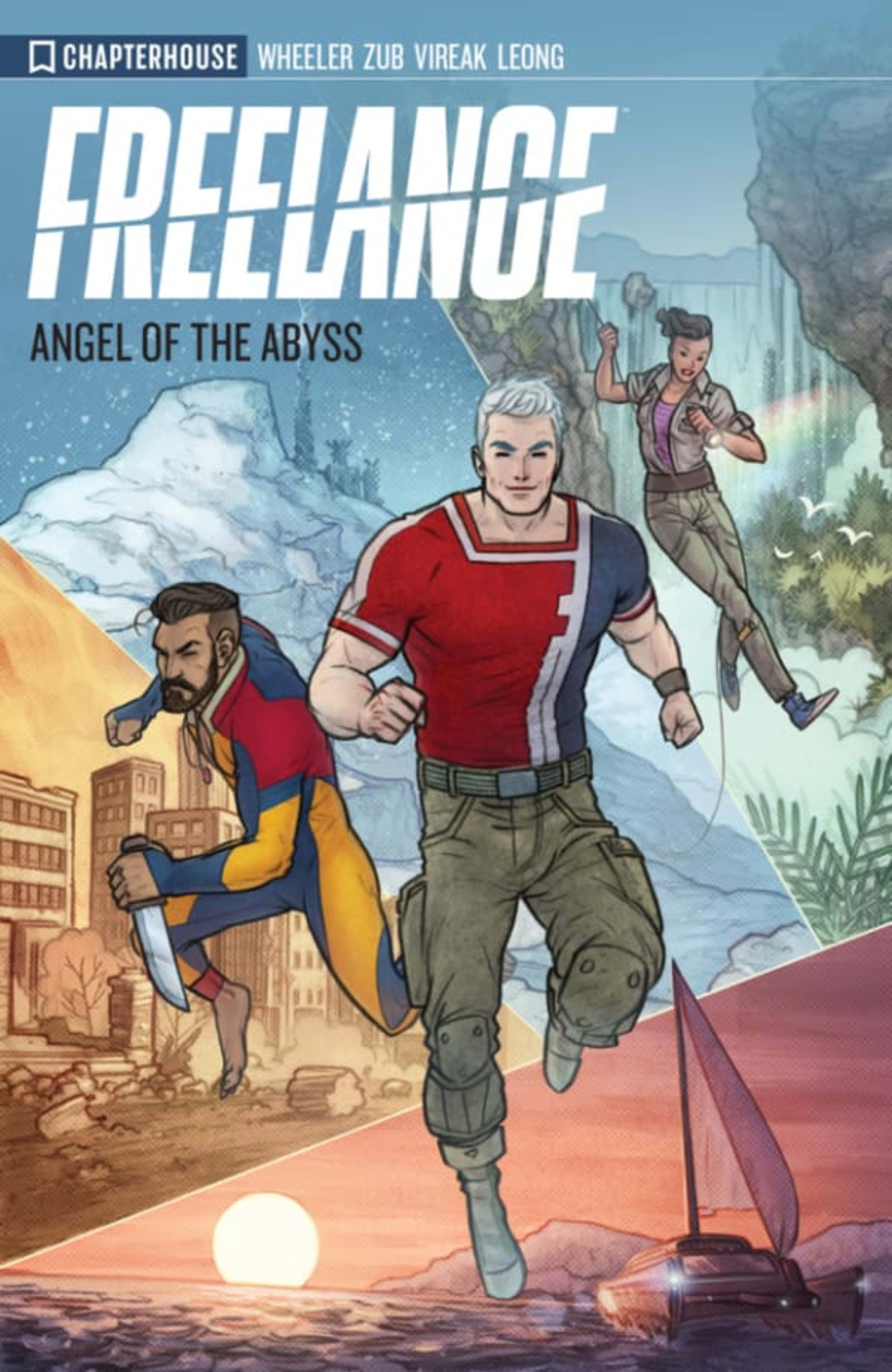 Freelance: Angel of the Abyss cover — © Chapterhouse Comics