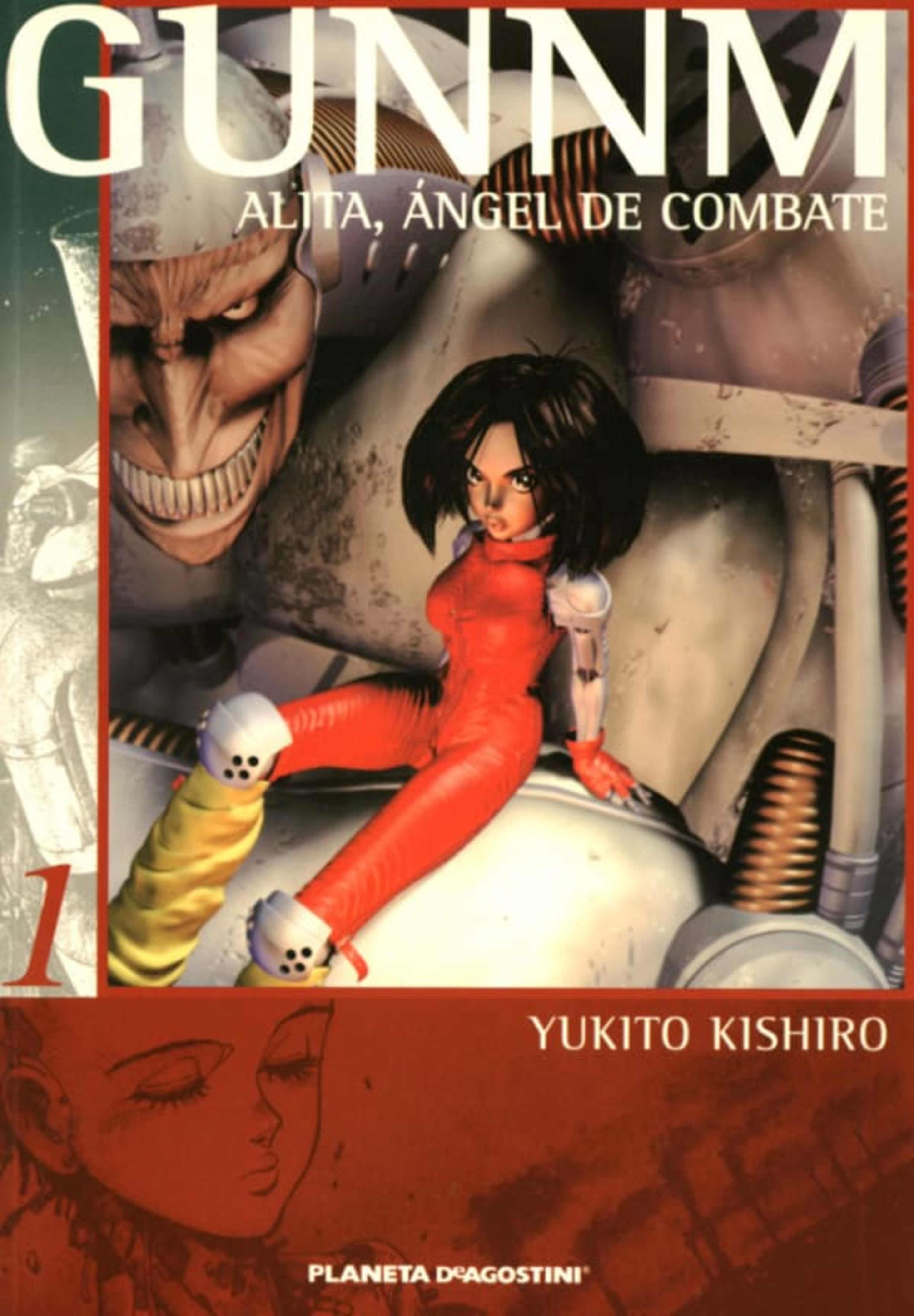 Gunnm - Alita, Ángel de Combate cover — © Planeta DeAgostini