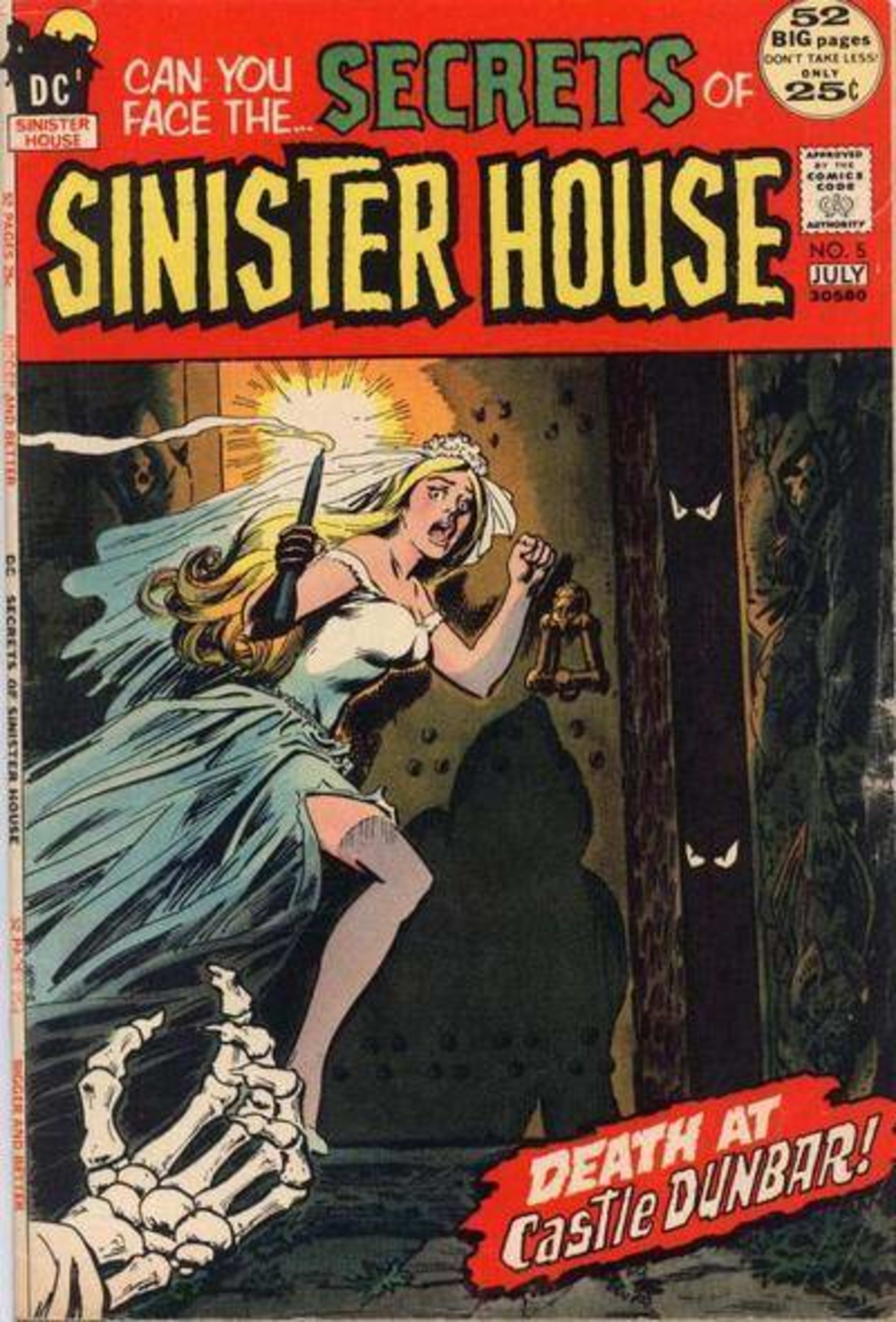 Secrets of Sinister House cover — © DC Comics