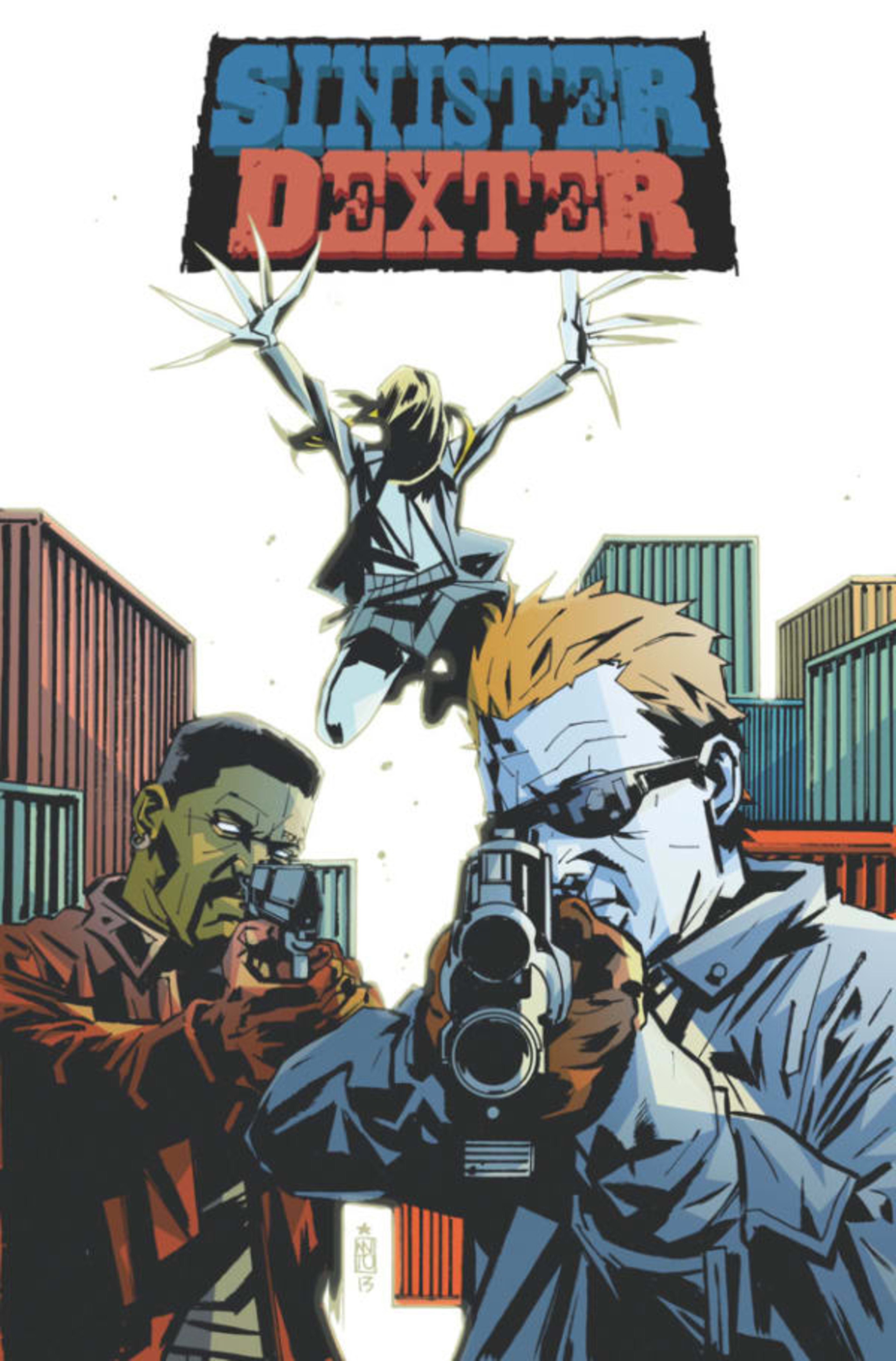 Sinister Dexter cover — © IDW Publishing