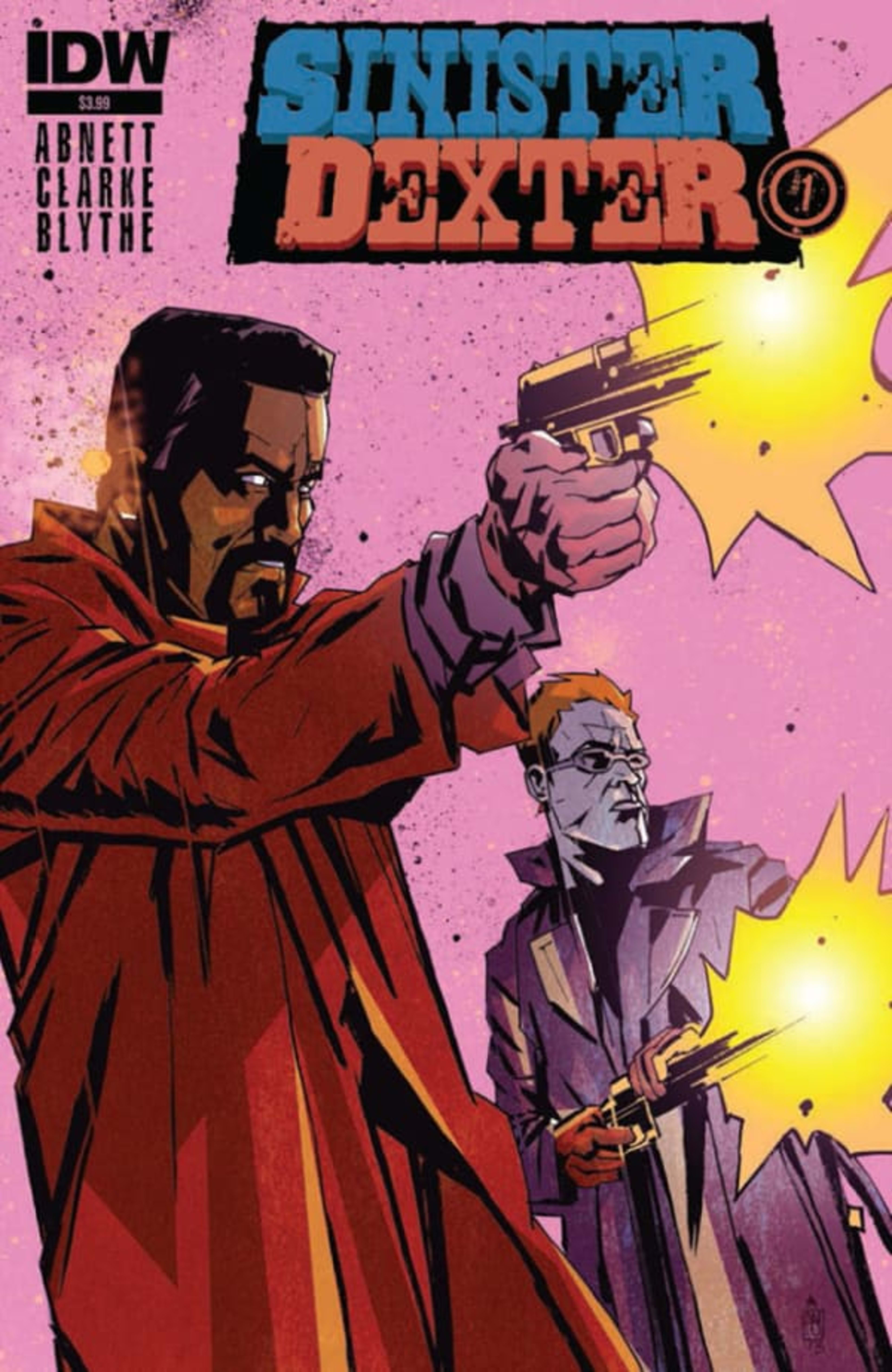 Sinister Dexter cover — © IDW Publishing