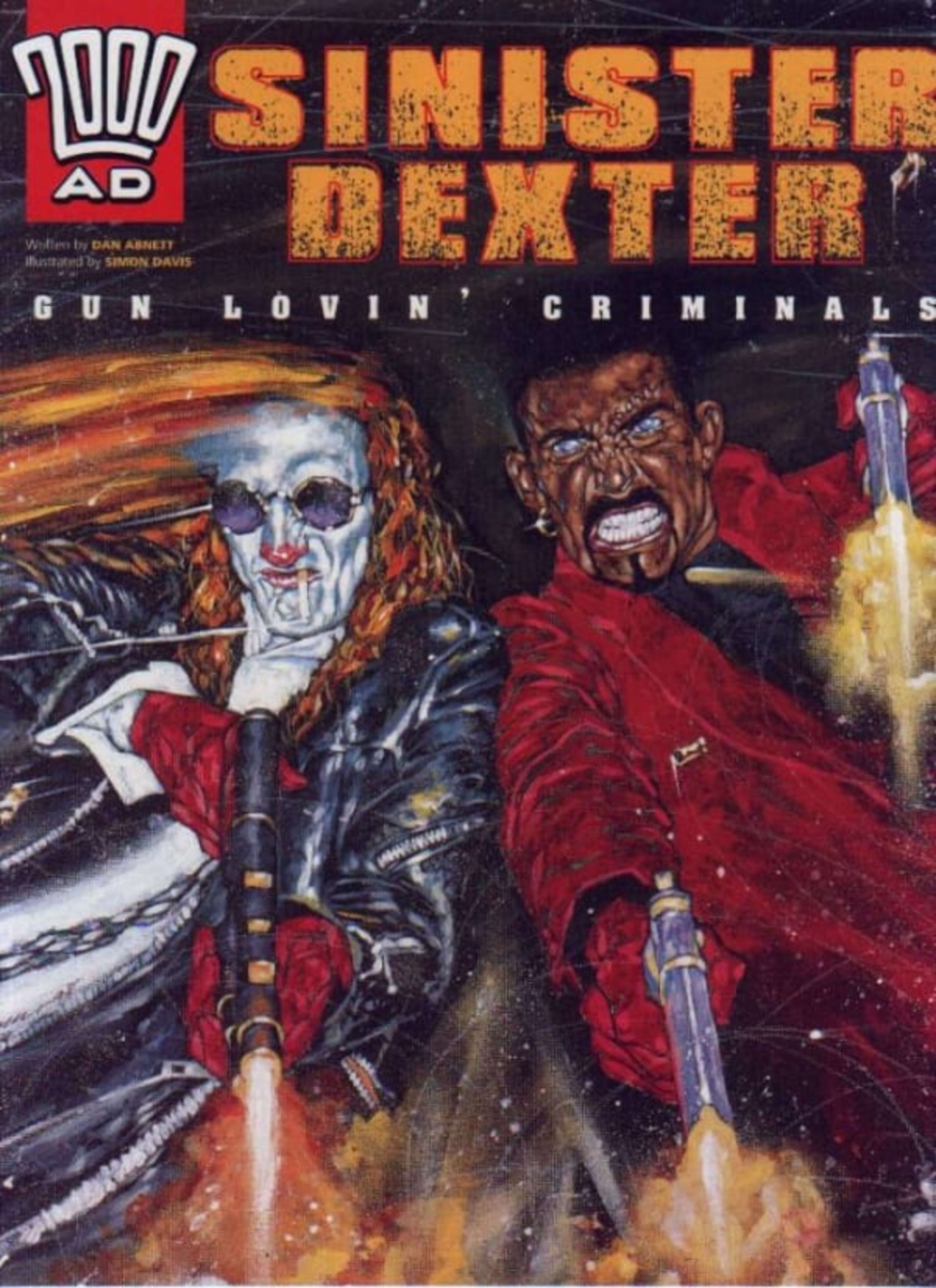 Sinister Dexter: Gun Lovin' Criminals cover — © Hamlyn