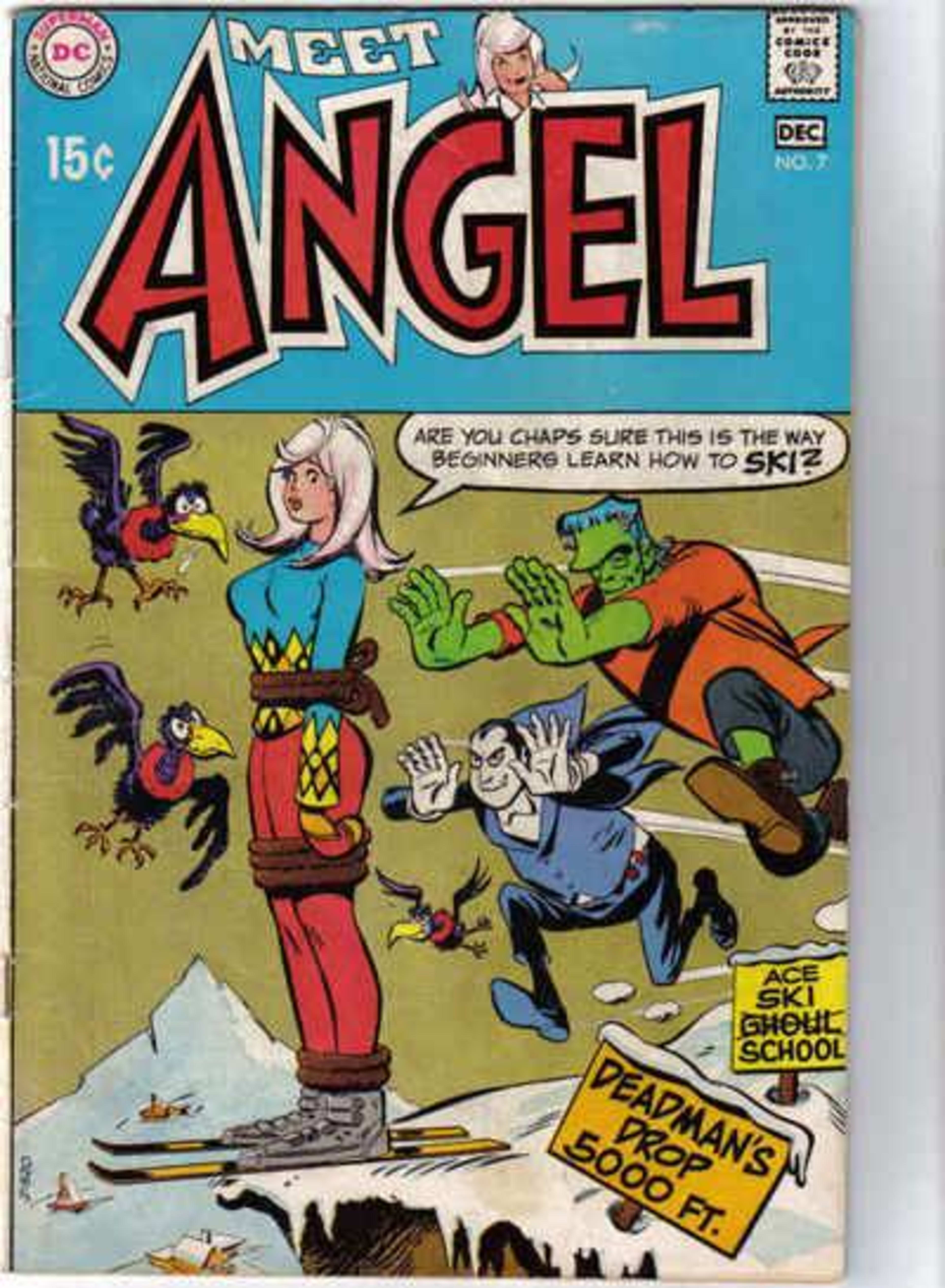 Meet Angel cover — © DC Comics