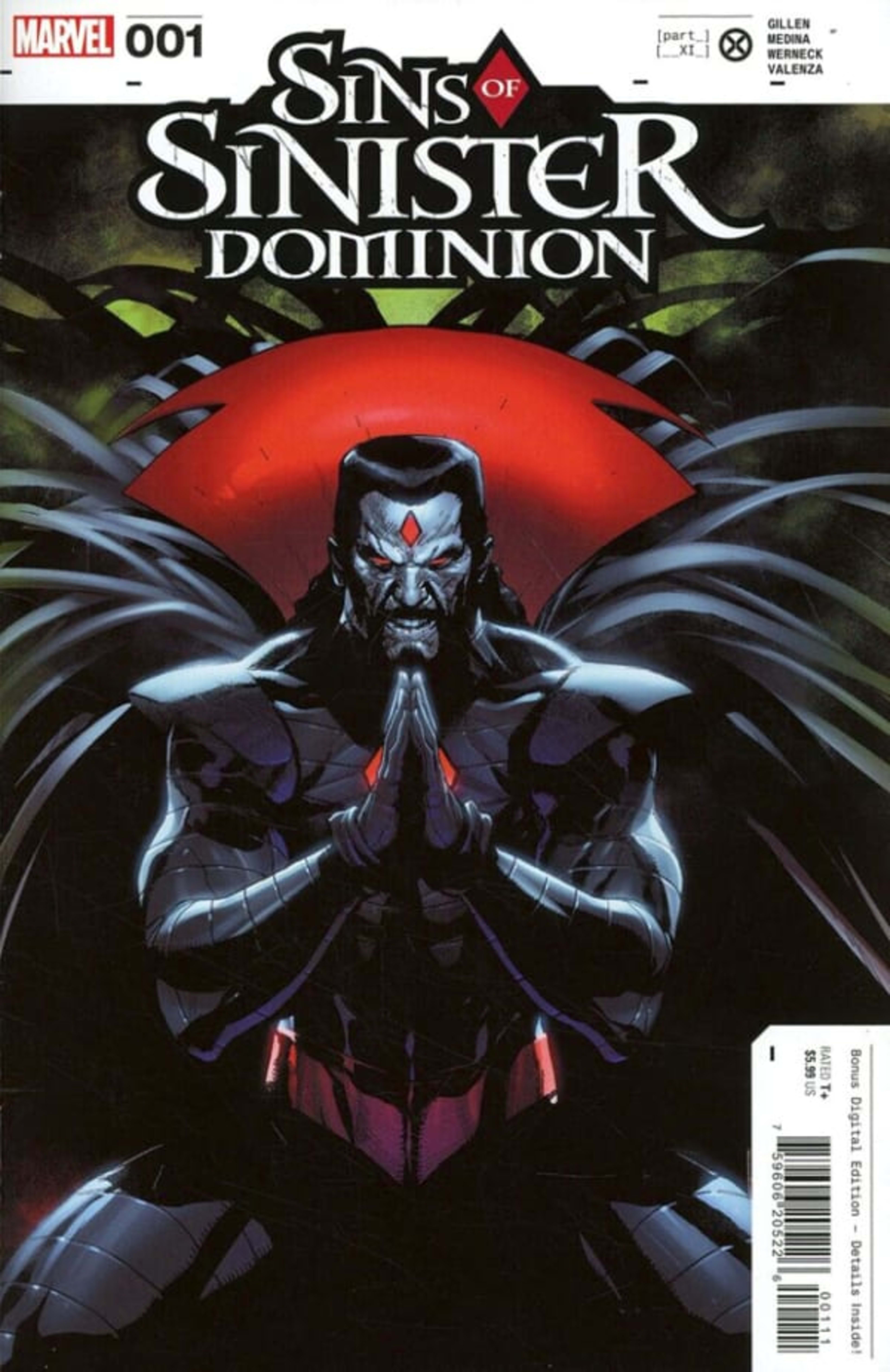 Sins of Sinister: Dominion cover — © Marvel