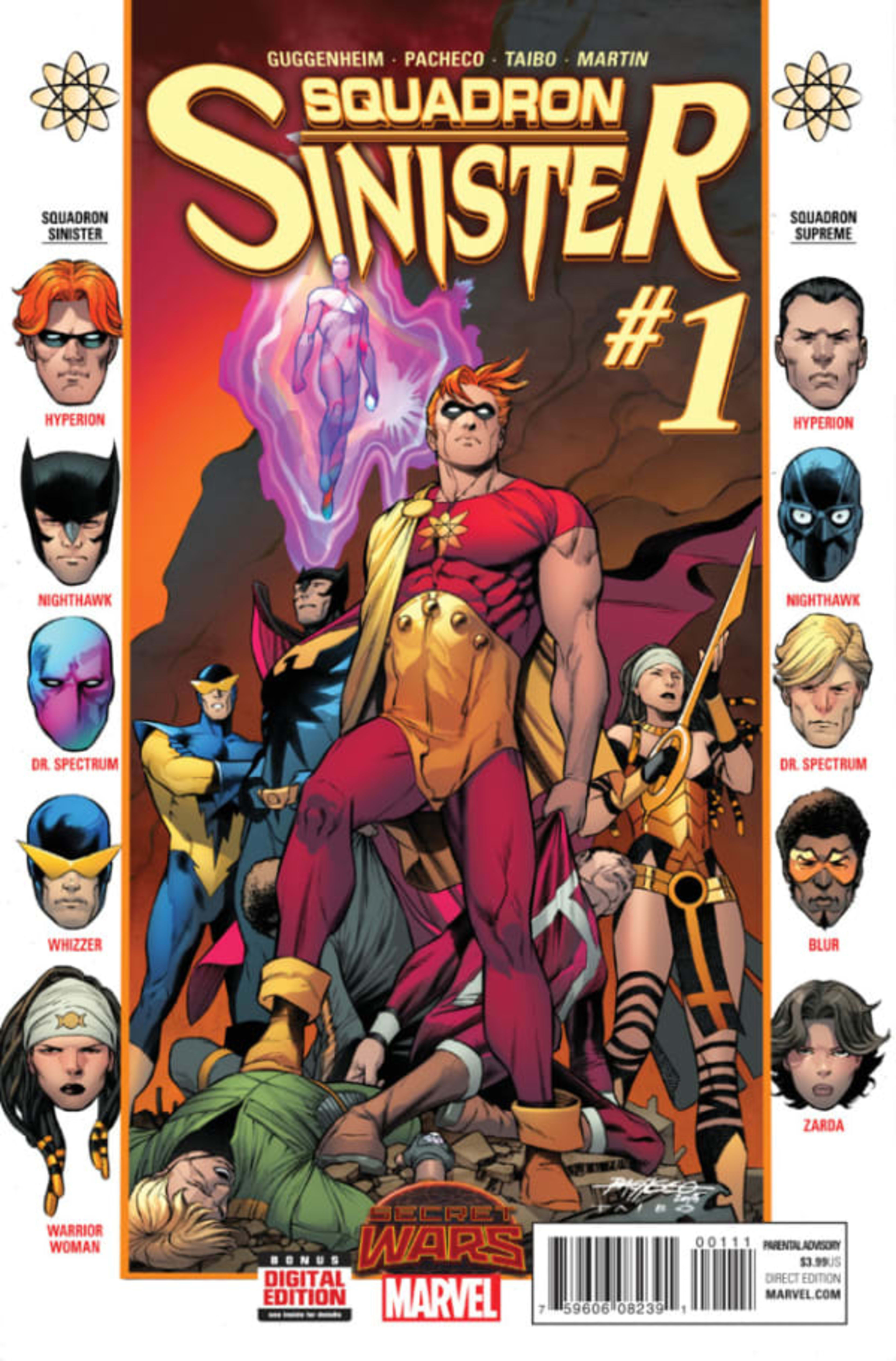 Squadron Sinister cover — © Marvel
