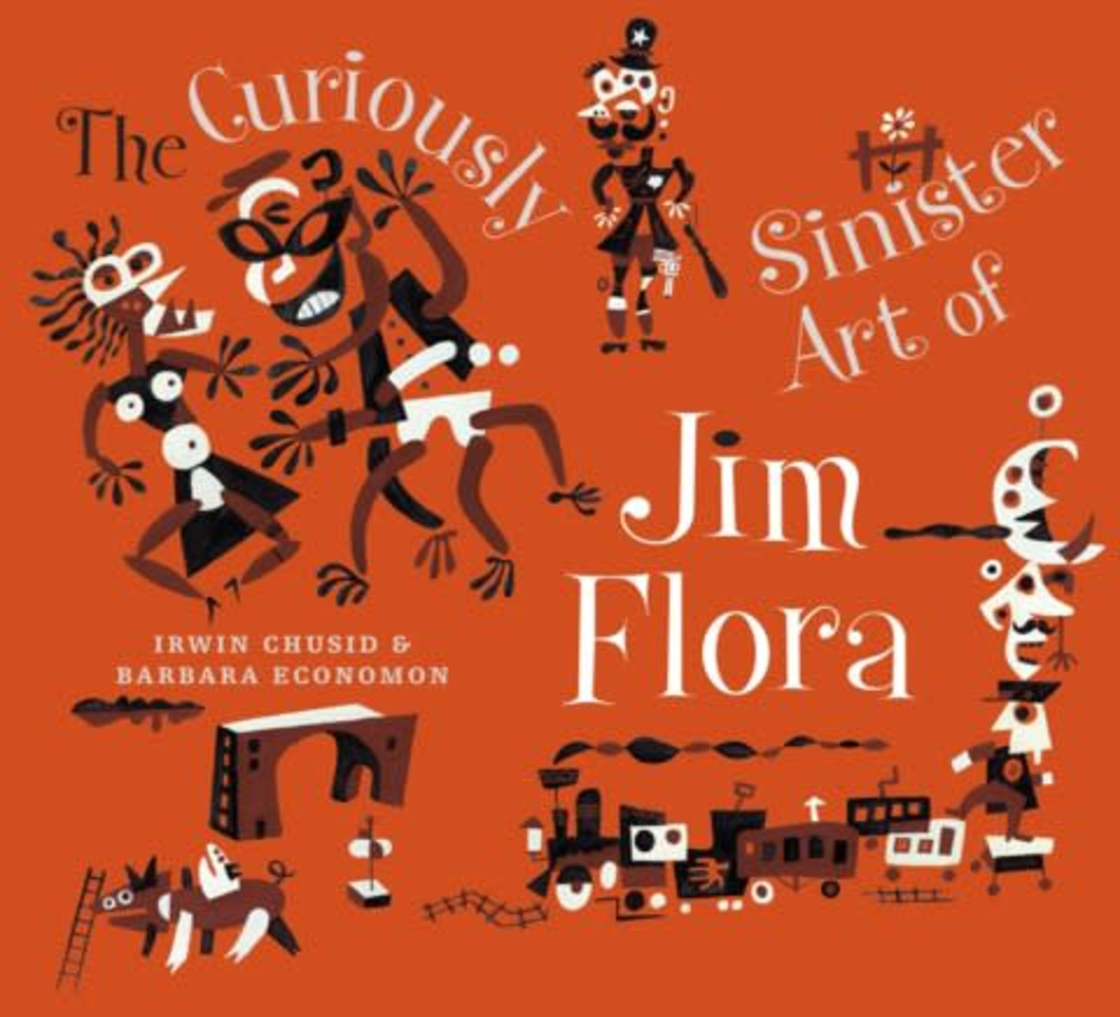 The Curiously Sinister Art of Jim Flora cover — © Fantagraphics