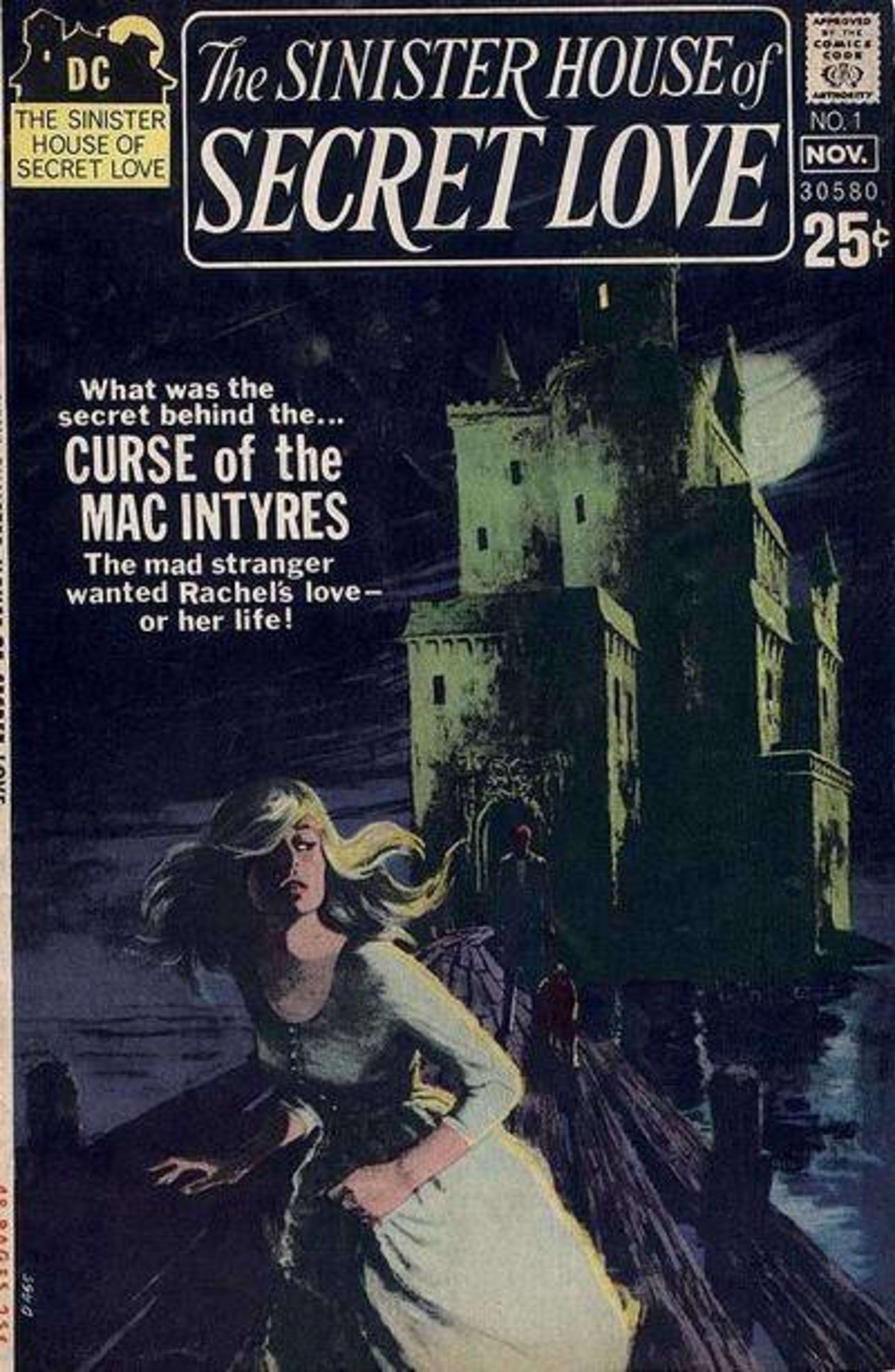 The Sinister House of Secret Love cover — © DC Comics