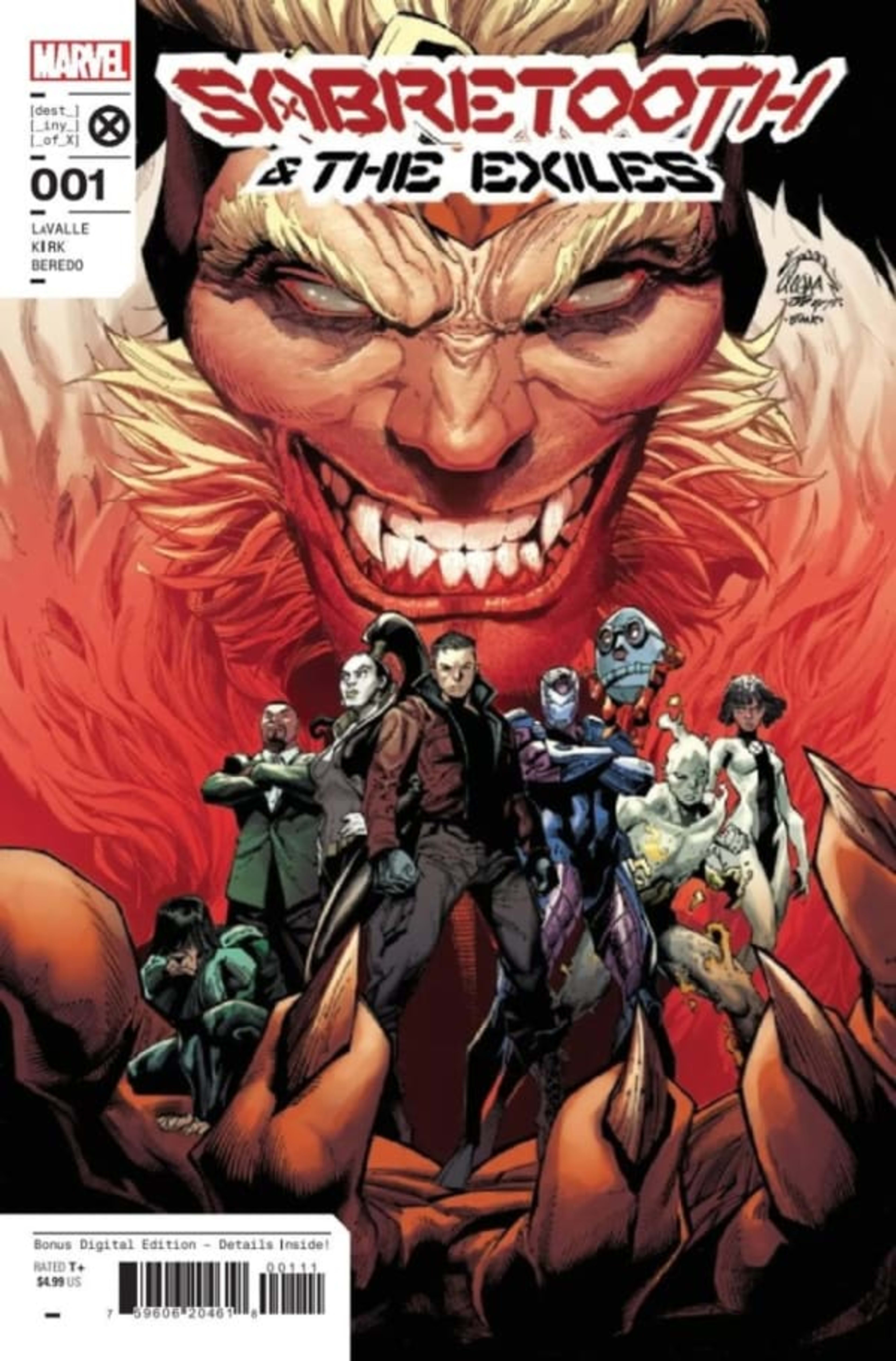 Sabretooth and the Exiles cover — © Marvel