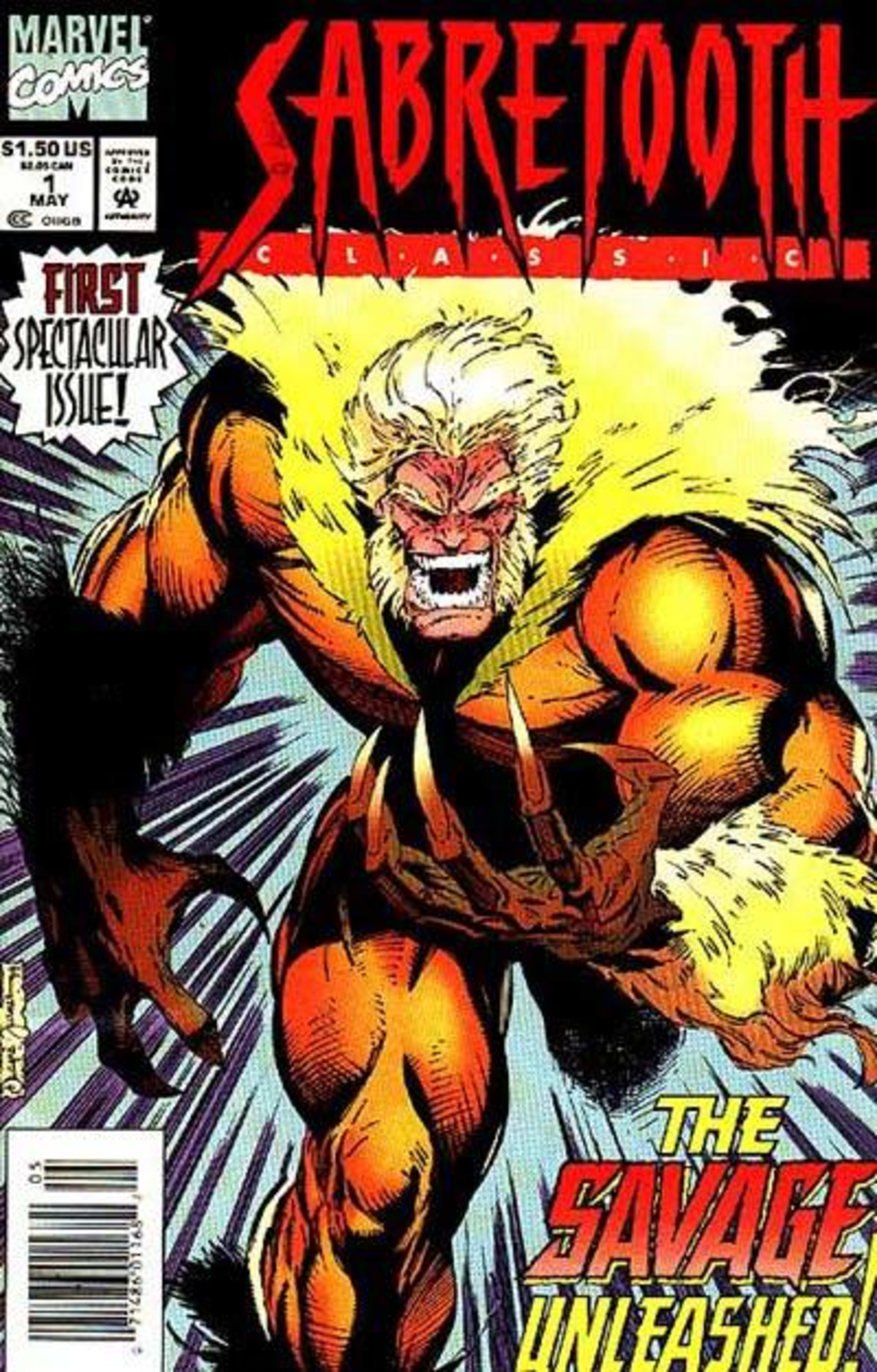 Sabretooth Classic cover — © Marvel