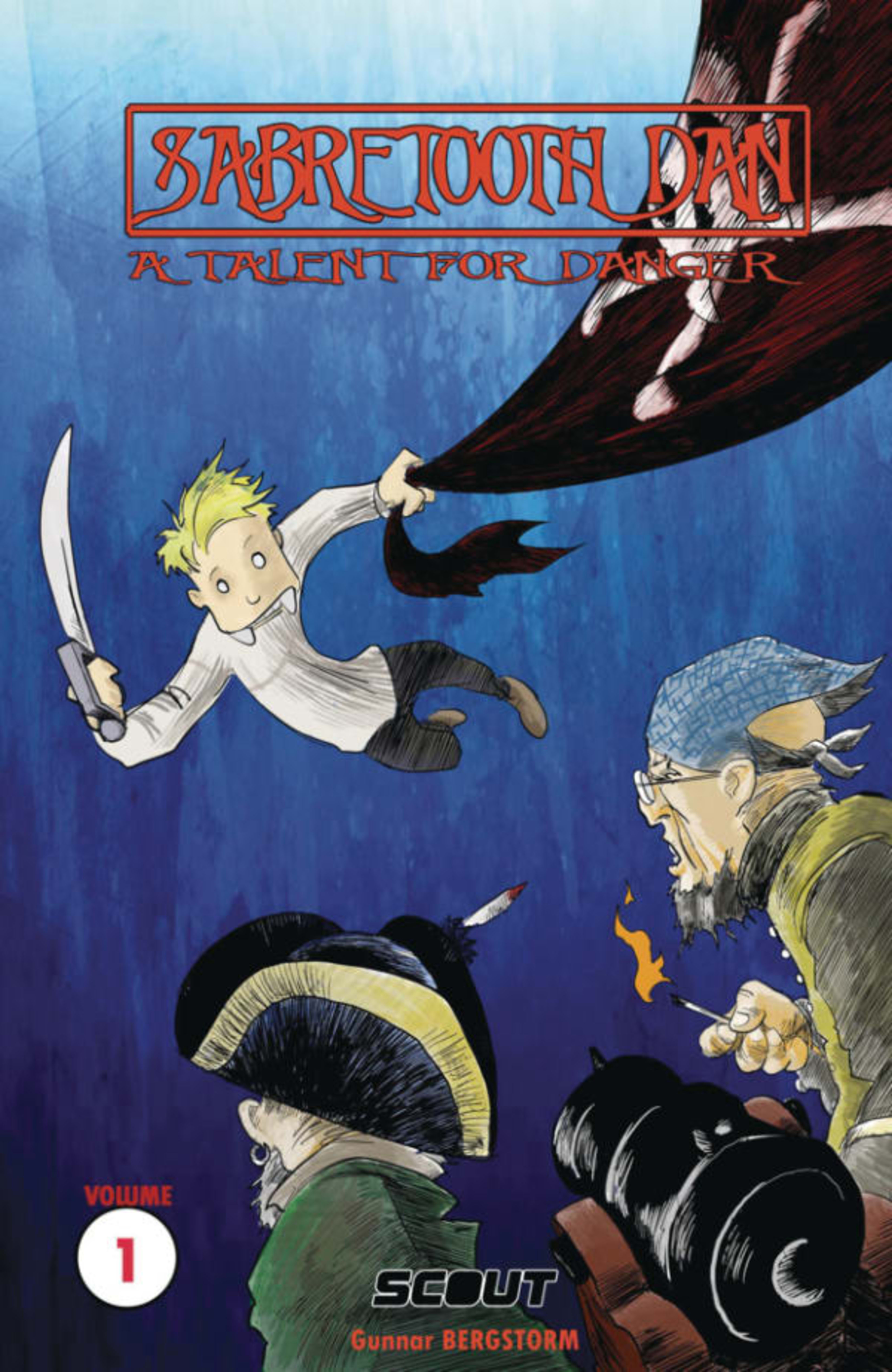Sabretooth Dan: A Talent For Danger cover — © Scout Comics