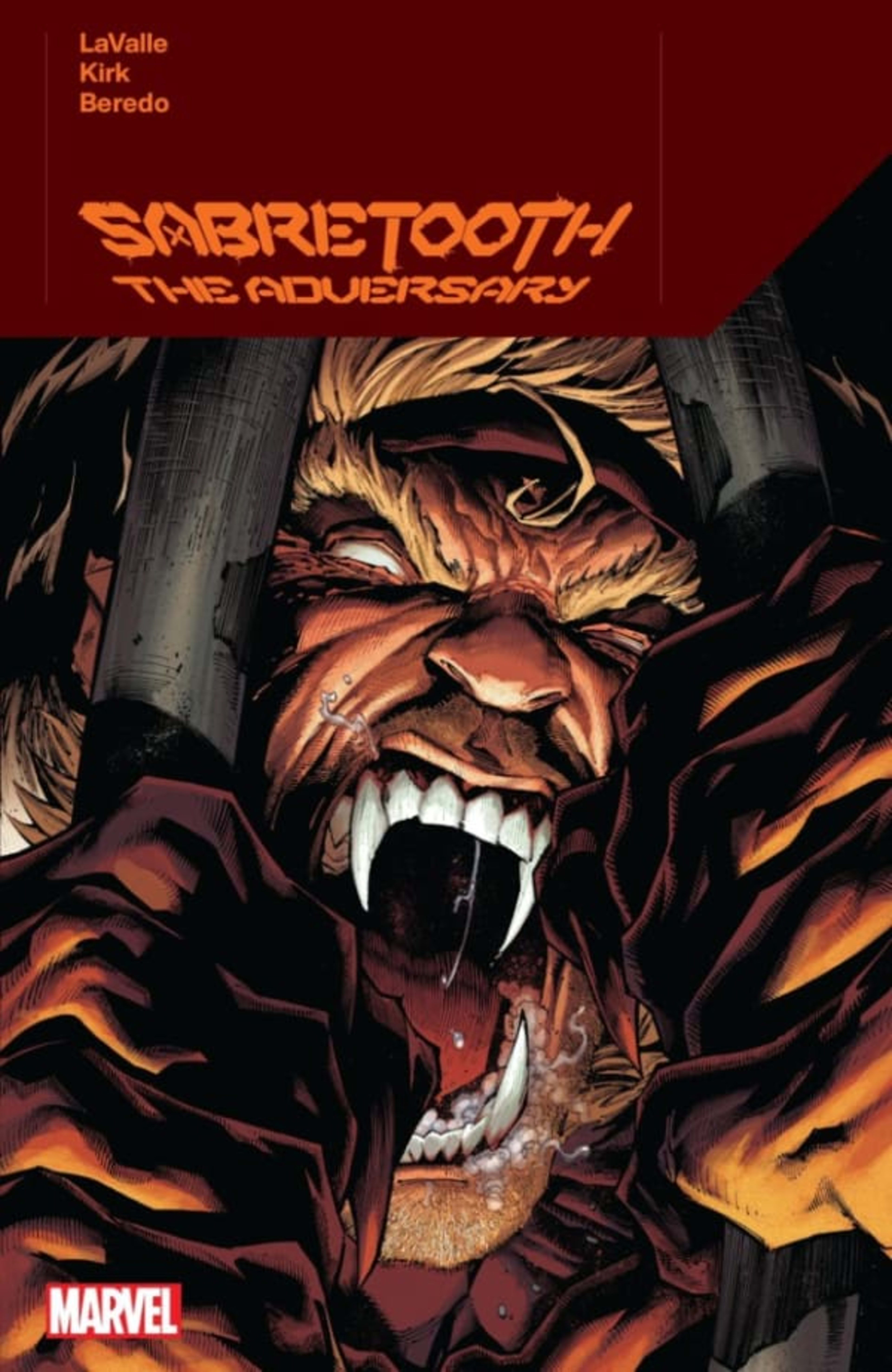 Sabretooth: The Adversary cover — © Marvel