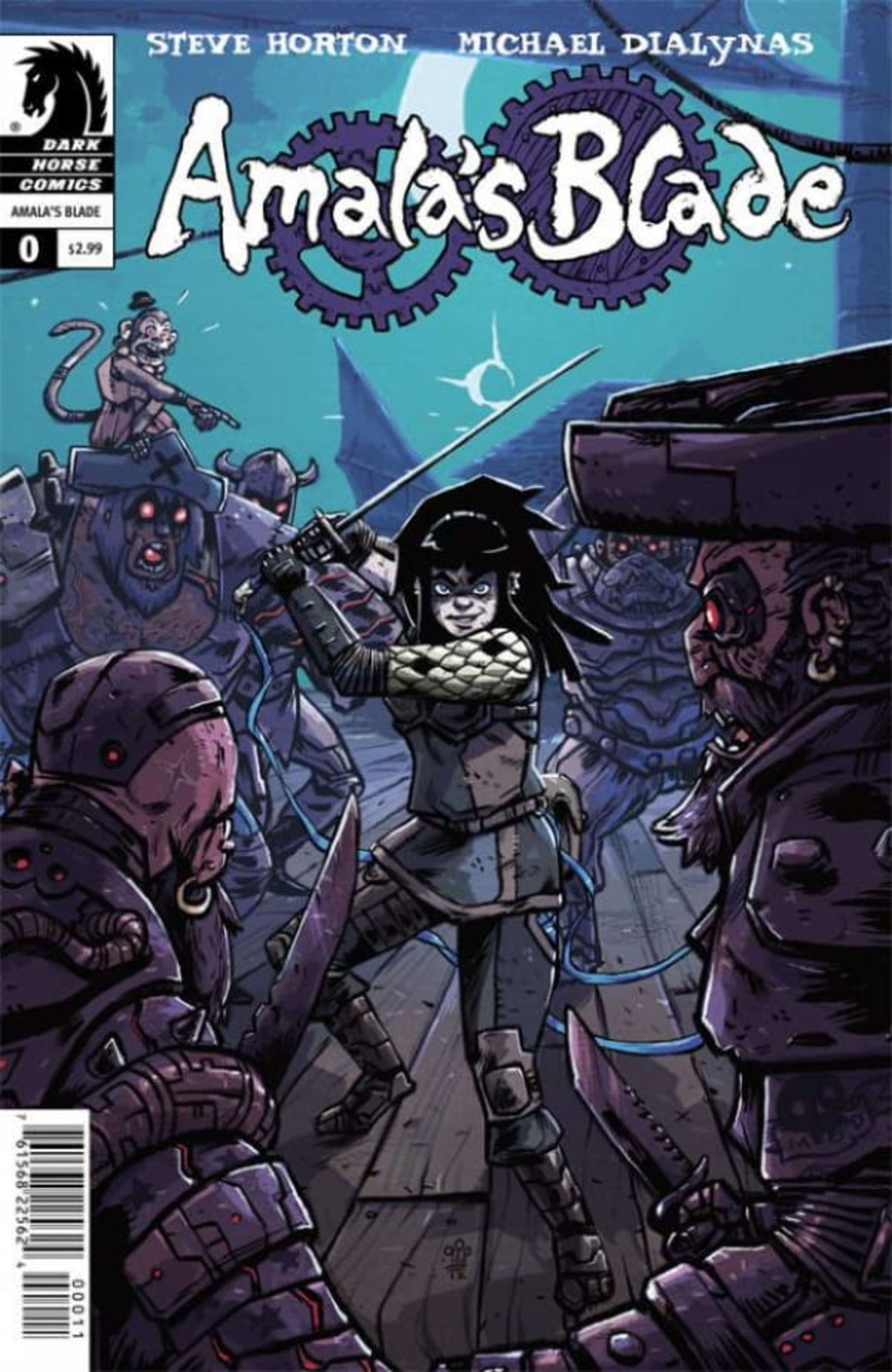 Amala's Blade cover — © Dark Horse Comics