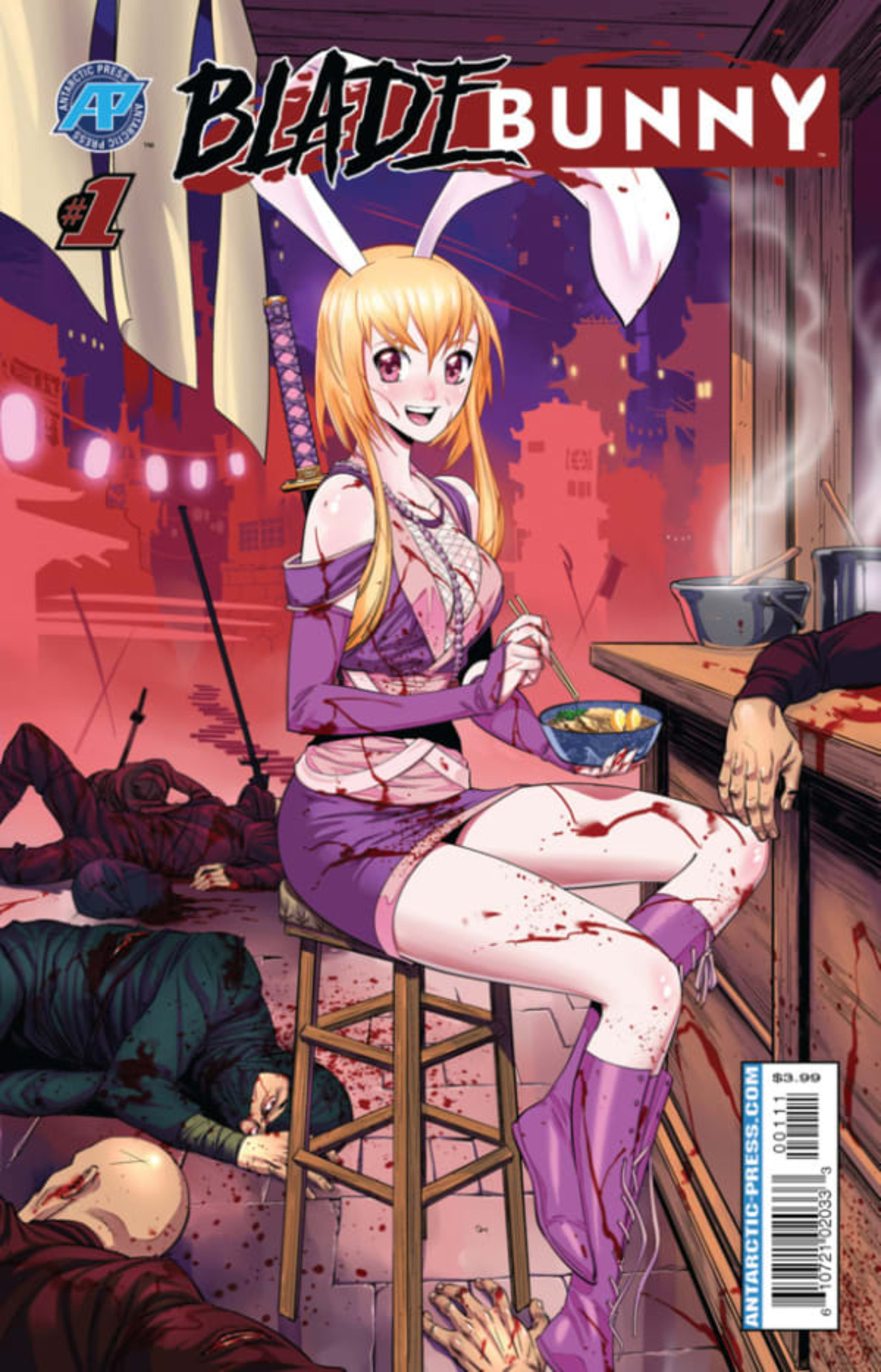 Blade Bunny cover — © Antarctic Press