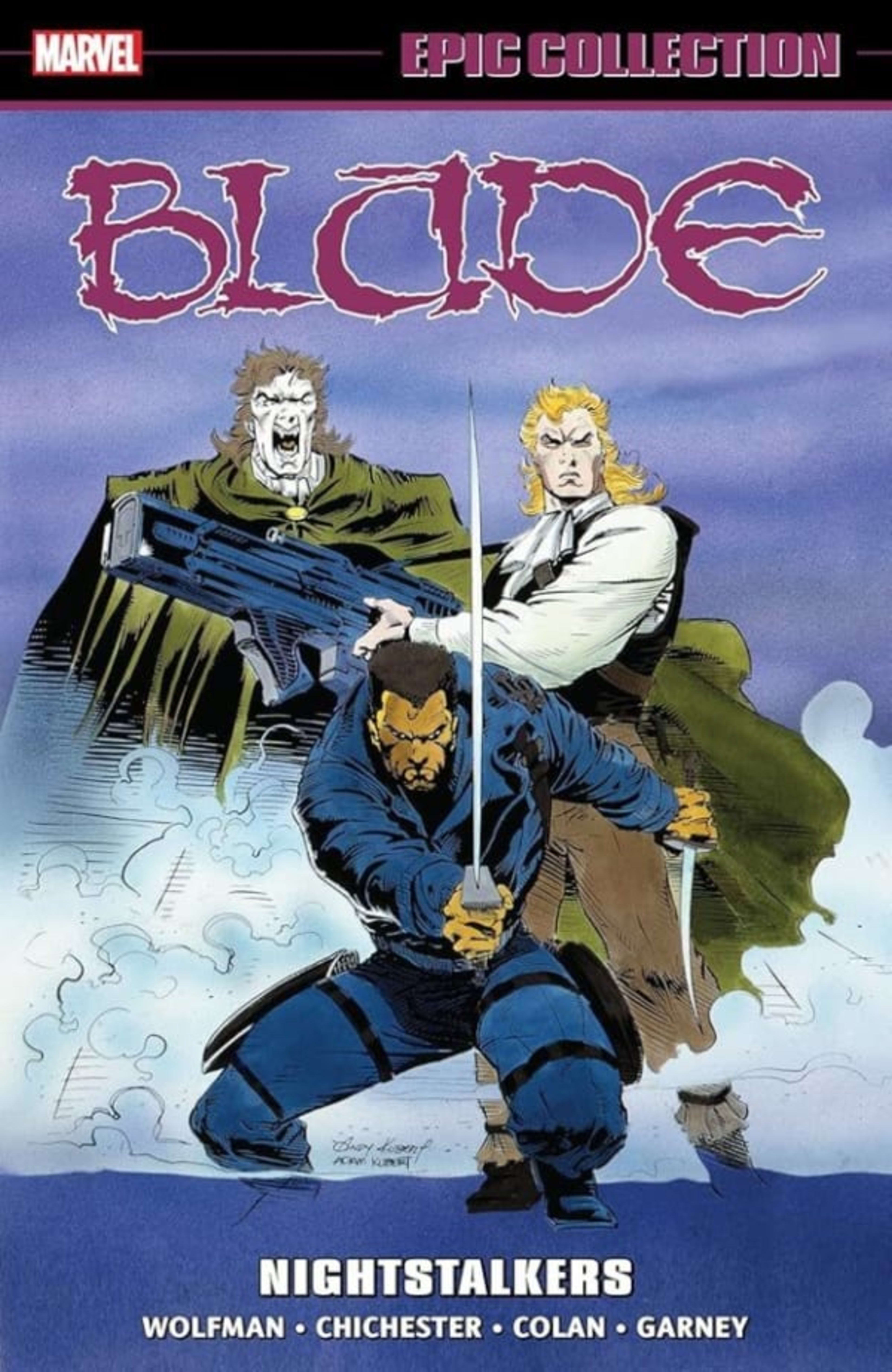 Blade Epic Collection: Nightstalkers cover — © Marvel