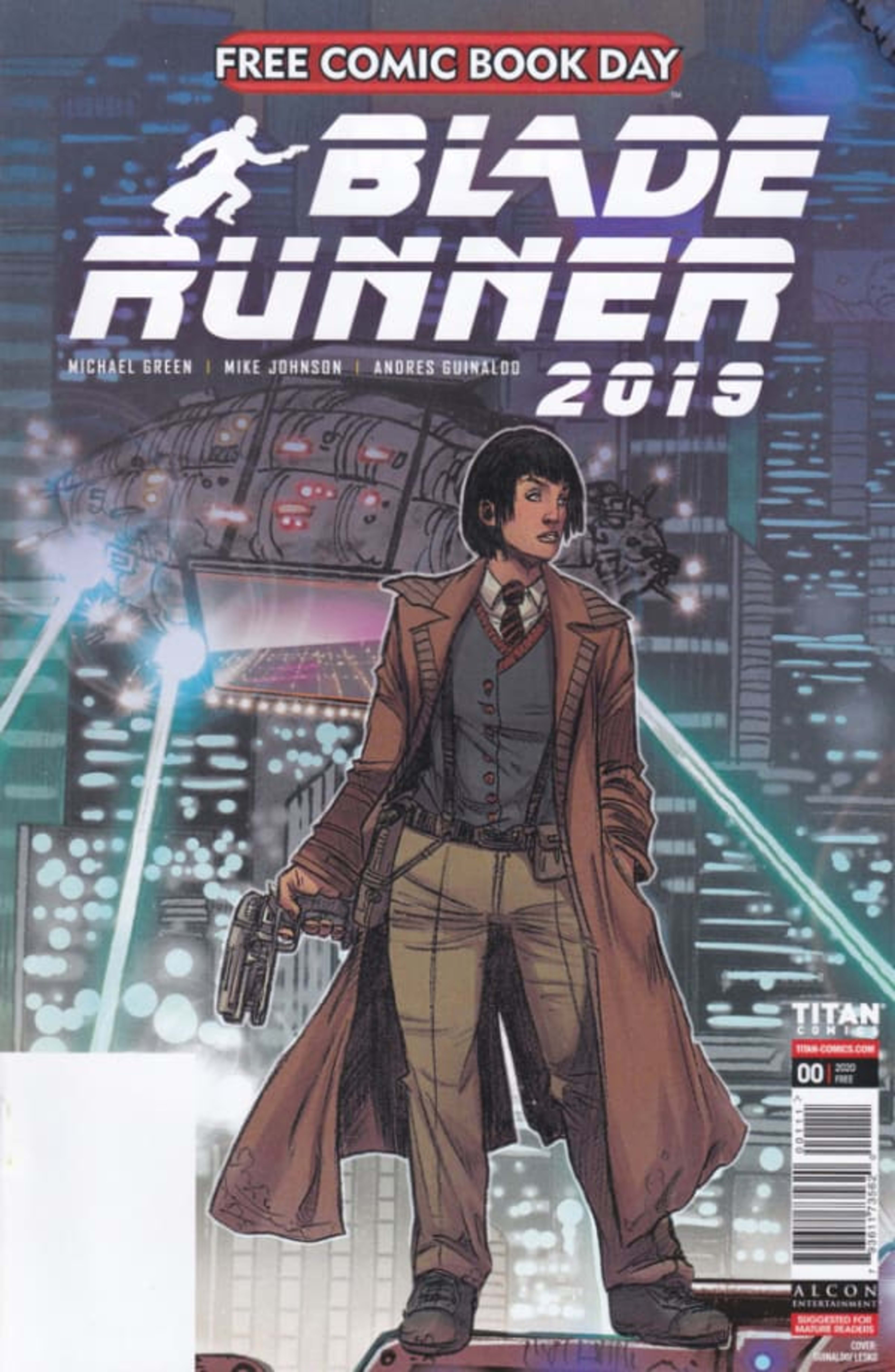 Blade Runner 2019: Free Comic Book Day Issue cover — © Titan Comics