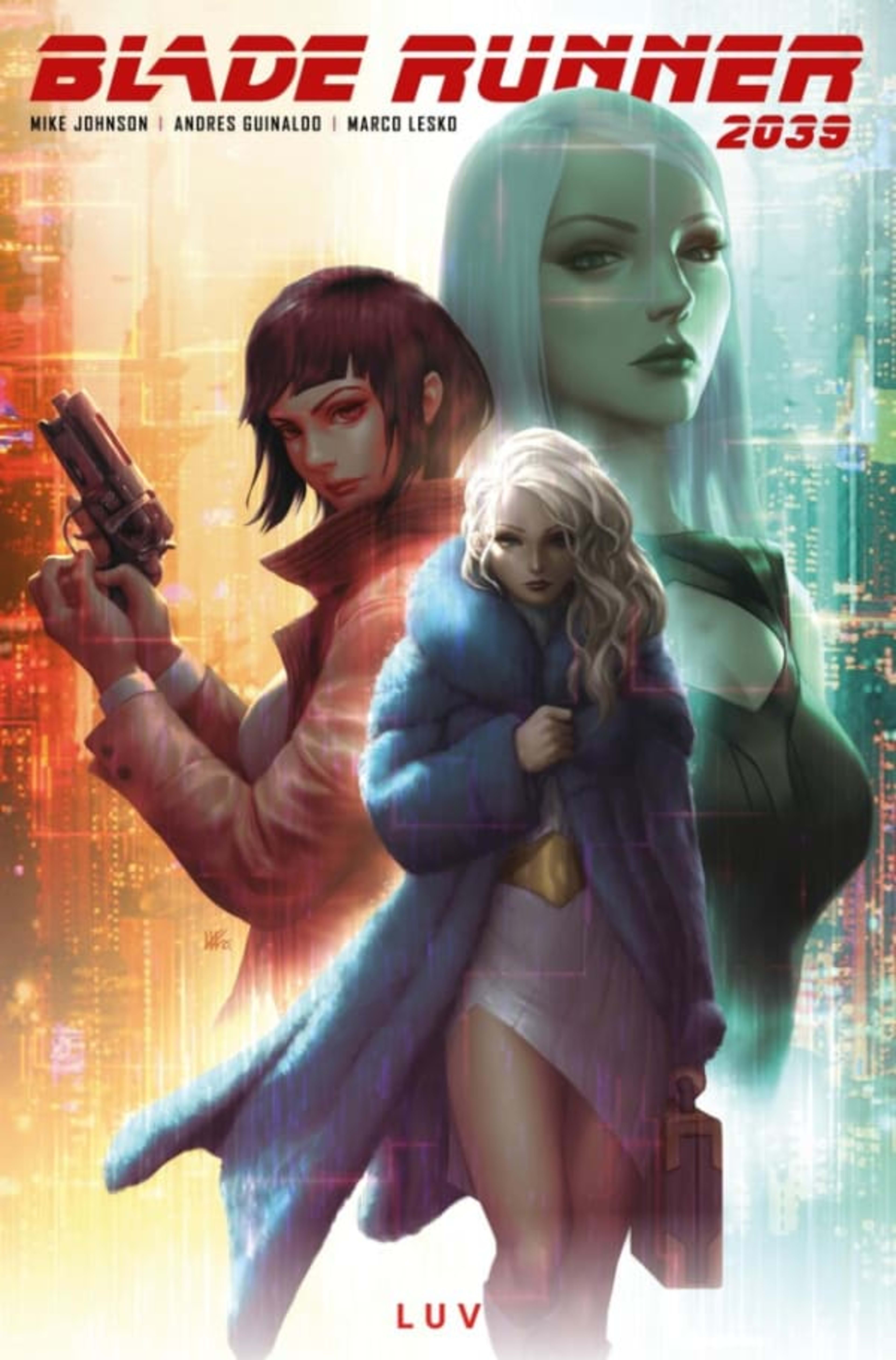 Blade Runner 2039: Luv cover — © Titan Comics
