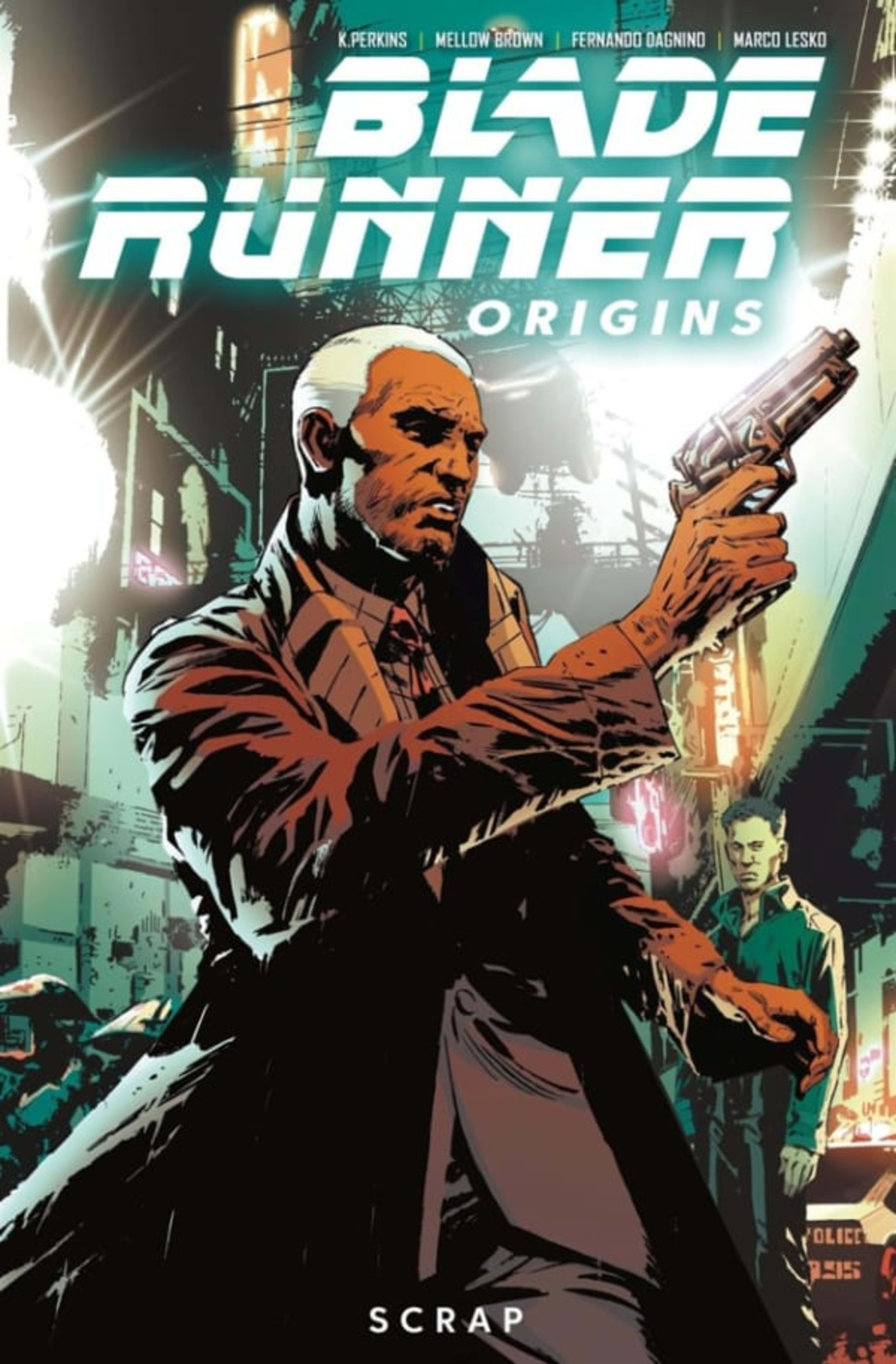 Blade Runner Origins: Scrap cover — © Titan Comics