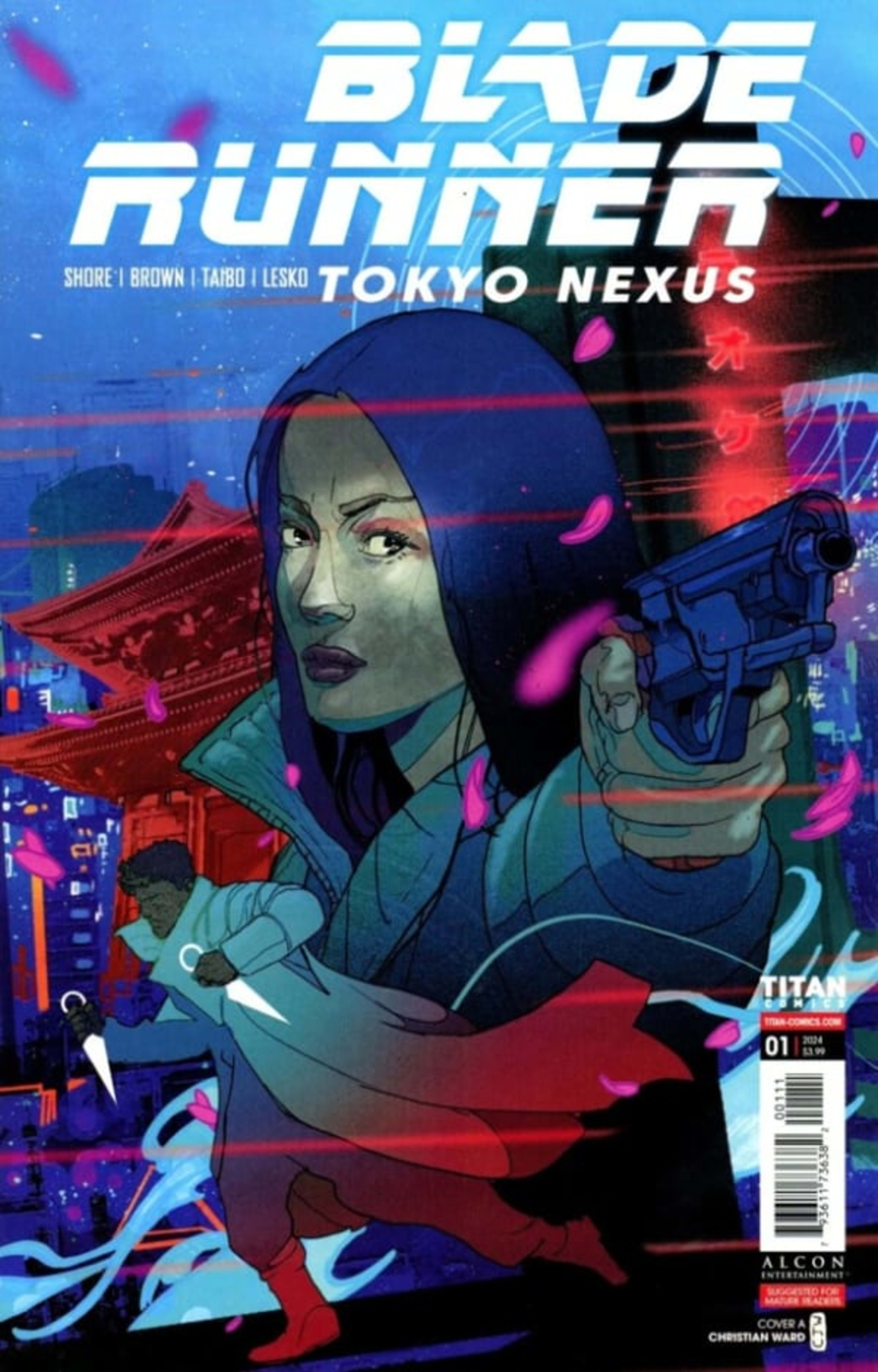 Blade Runner: Tokyo Nexus cover — © Titan Comics