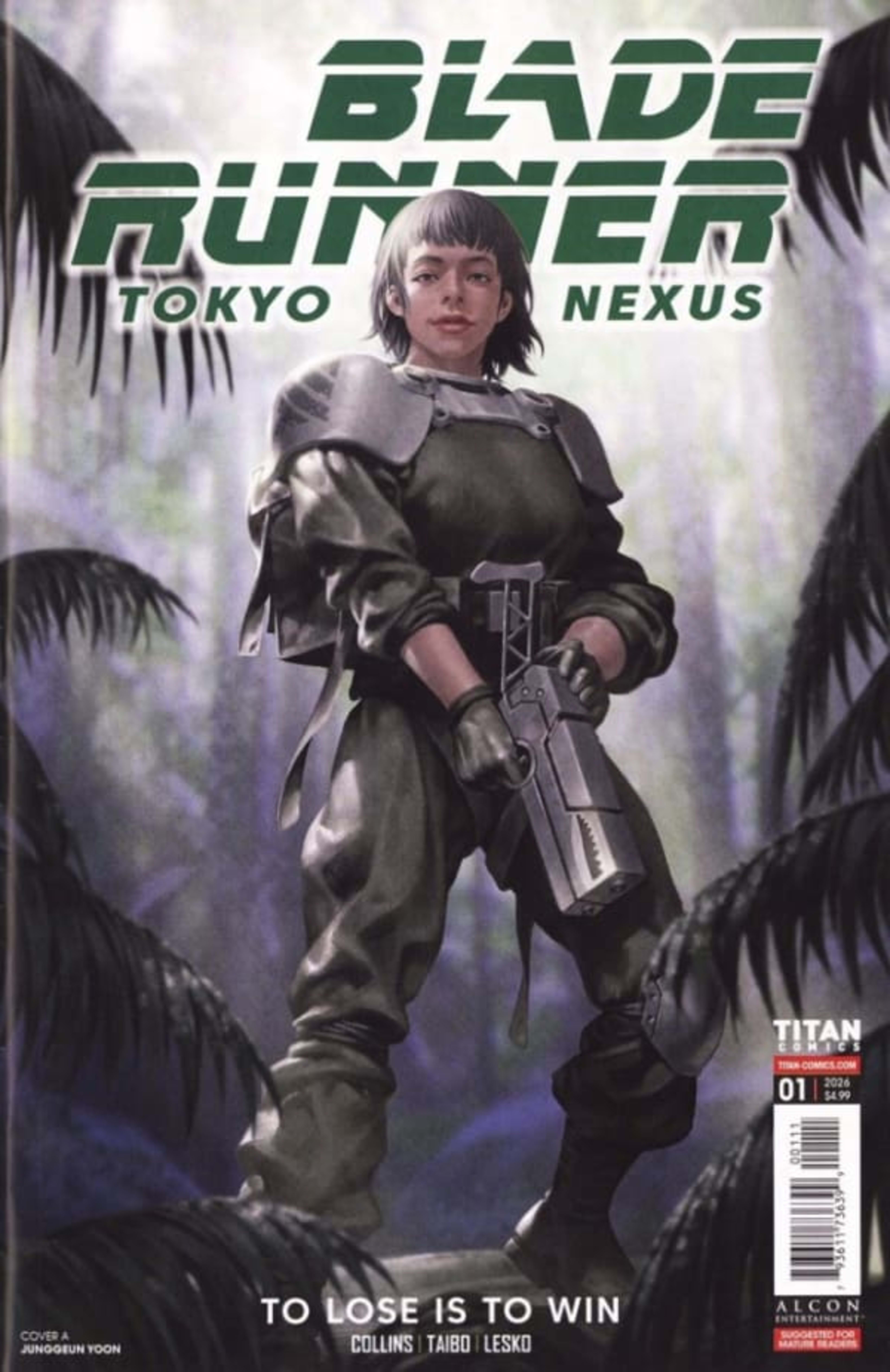 Blade Runner: Tokyo Nexus: To Lose is to Win cover — © Titan Comics