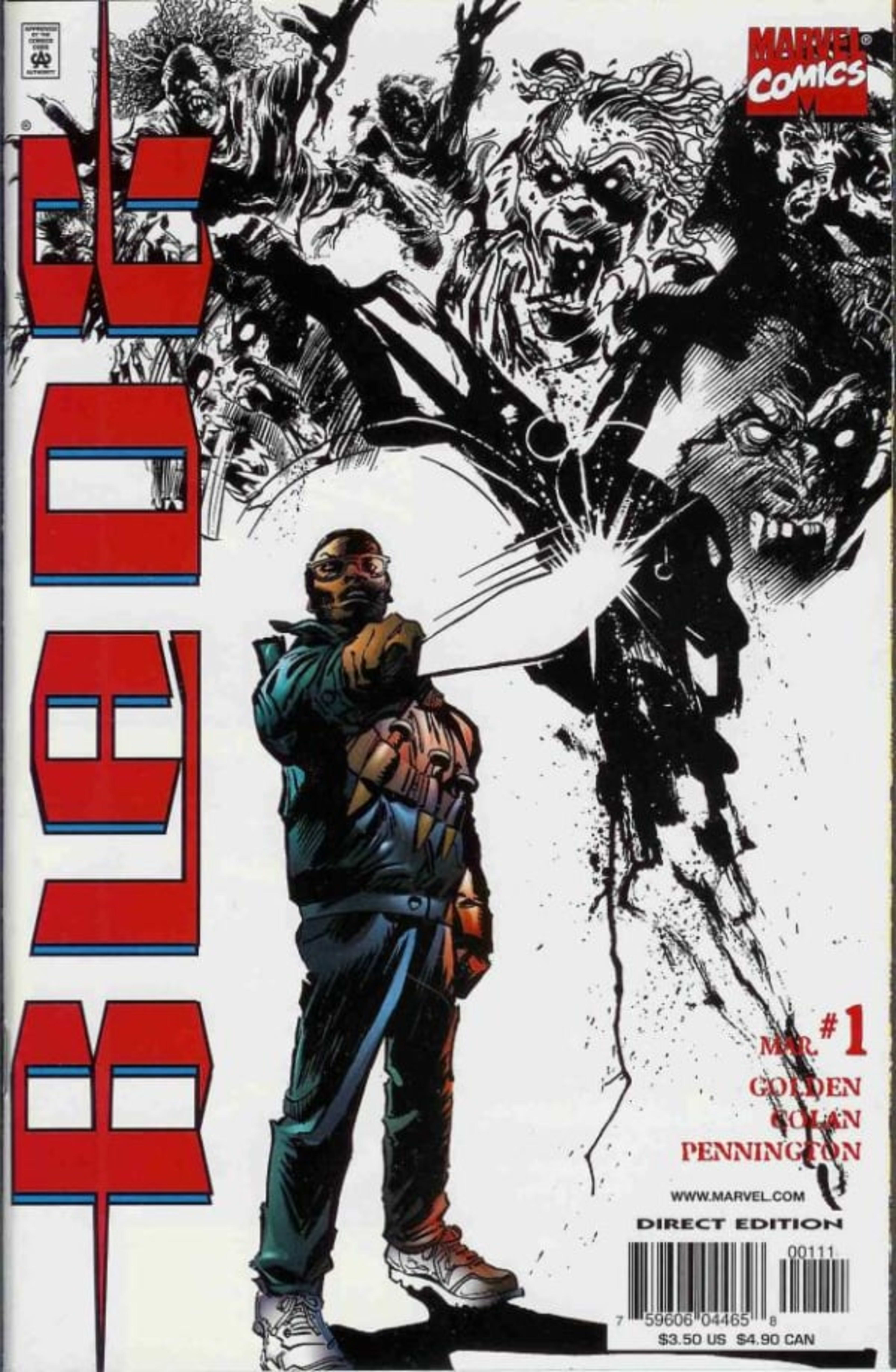 Blade: Crescent City Blues cover — © Marvel