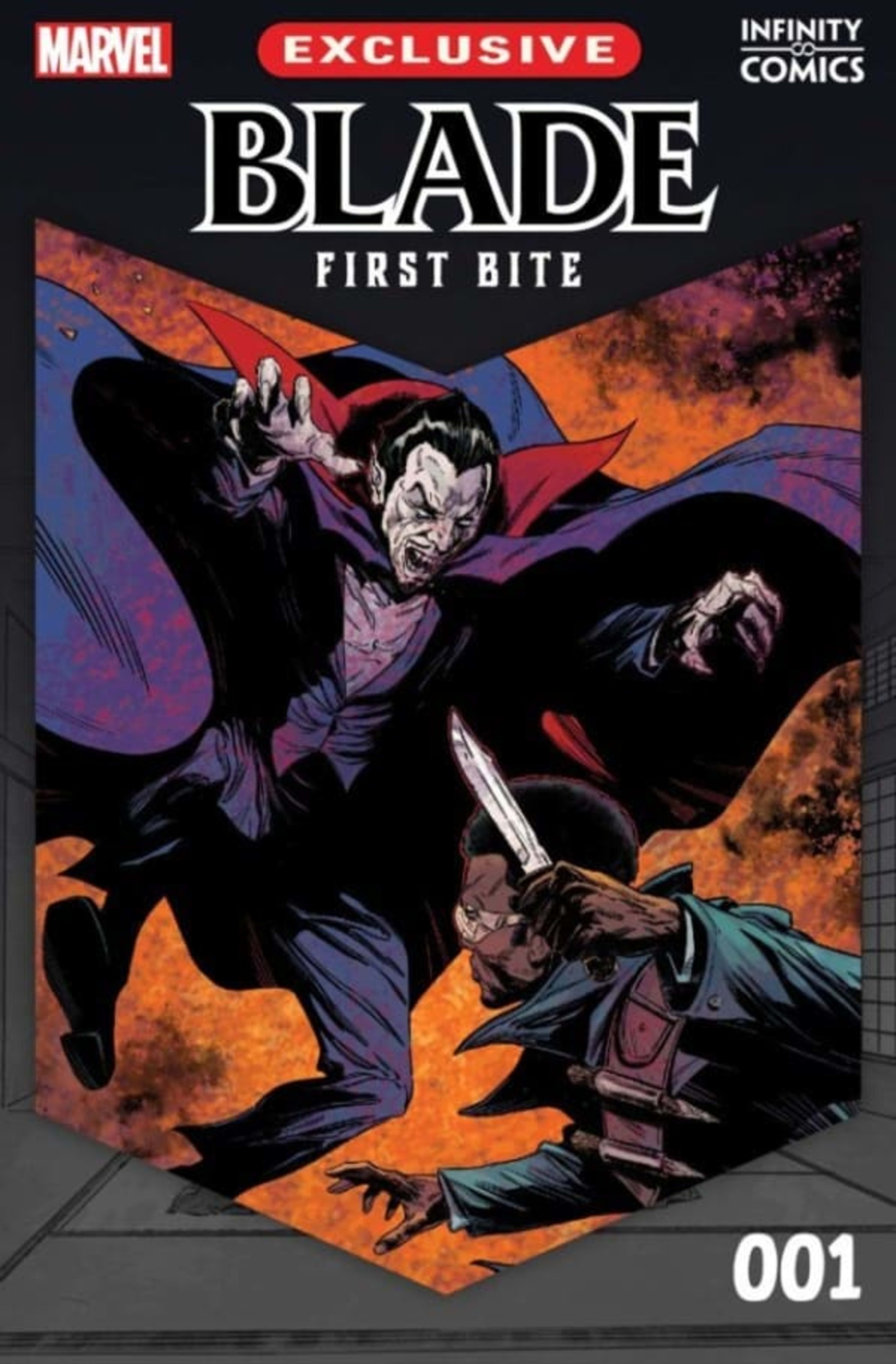Blade: First Bite Infinity Comic  cover — © Marvel