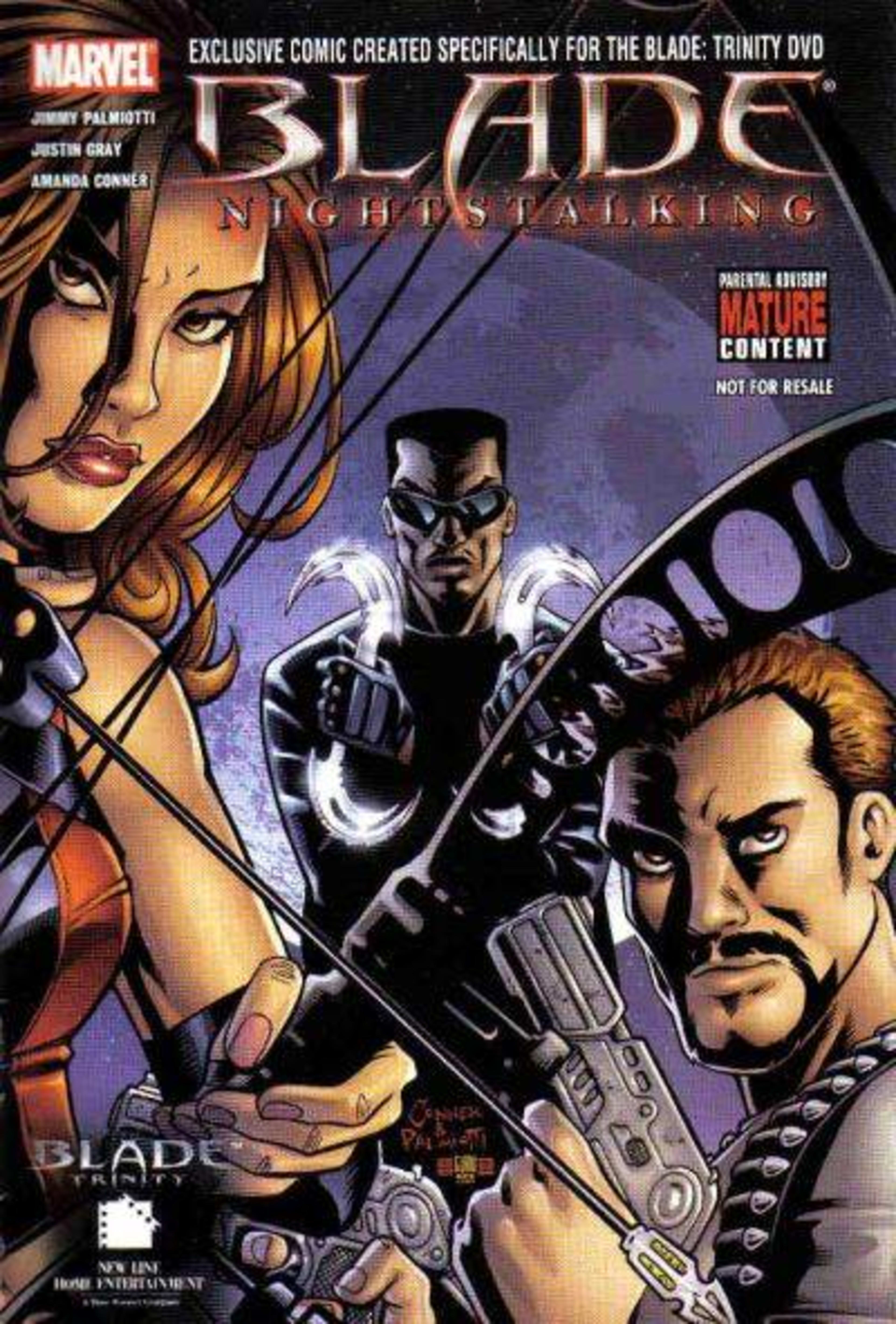 Blade: Nightstalking cover — © Marvel
