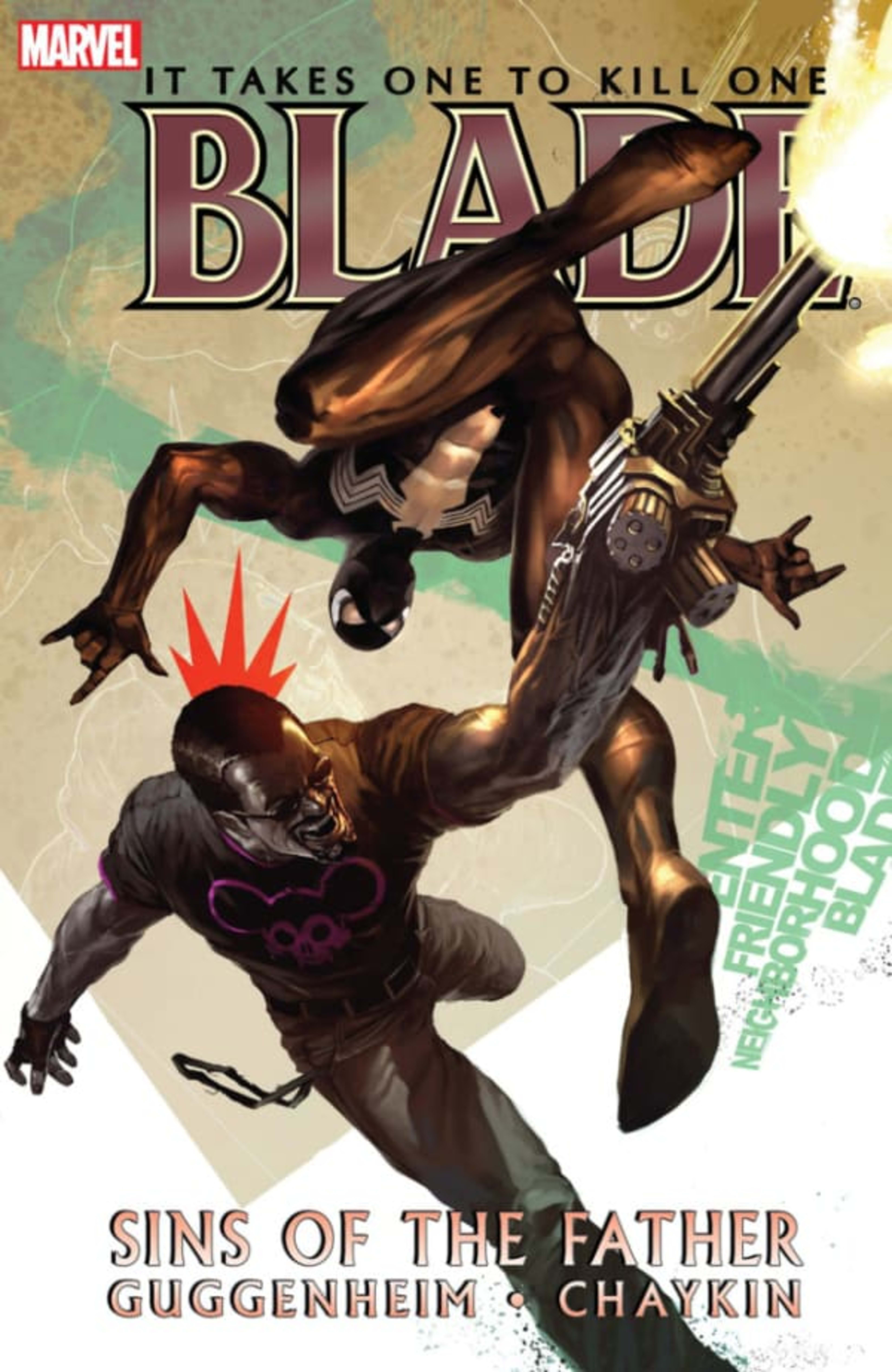 Blade: Sins of the Father cover — © Marvel