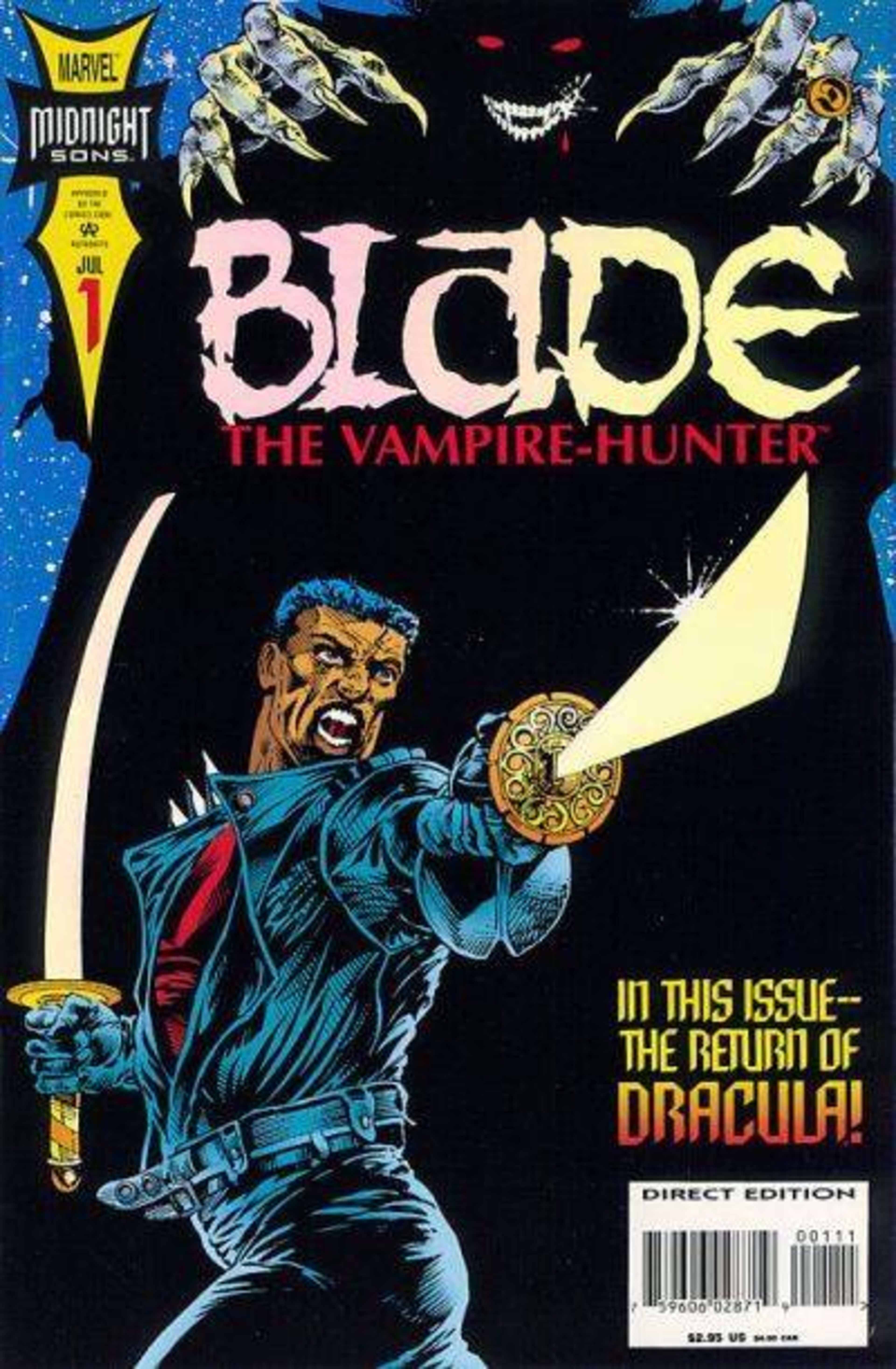 Blade: The Vampire Hunter cover — © Marvel
