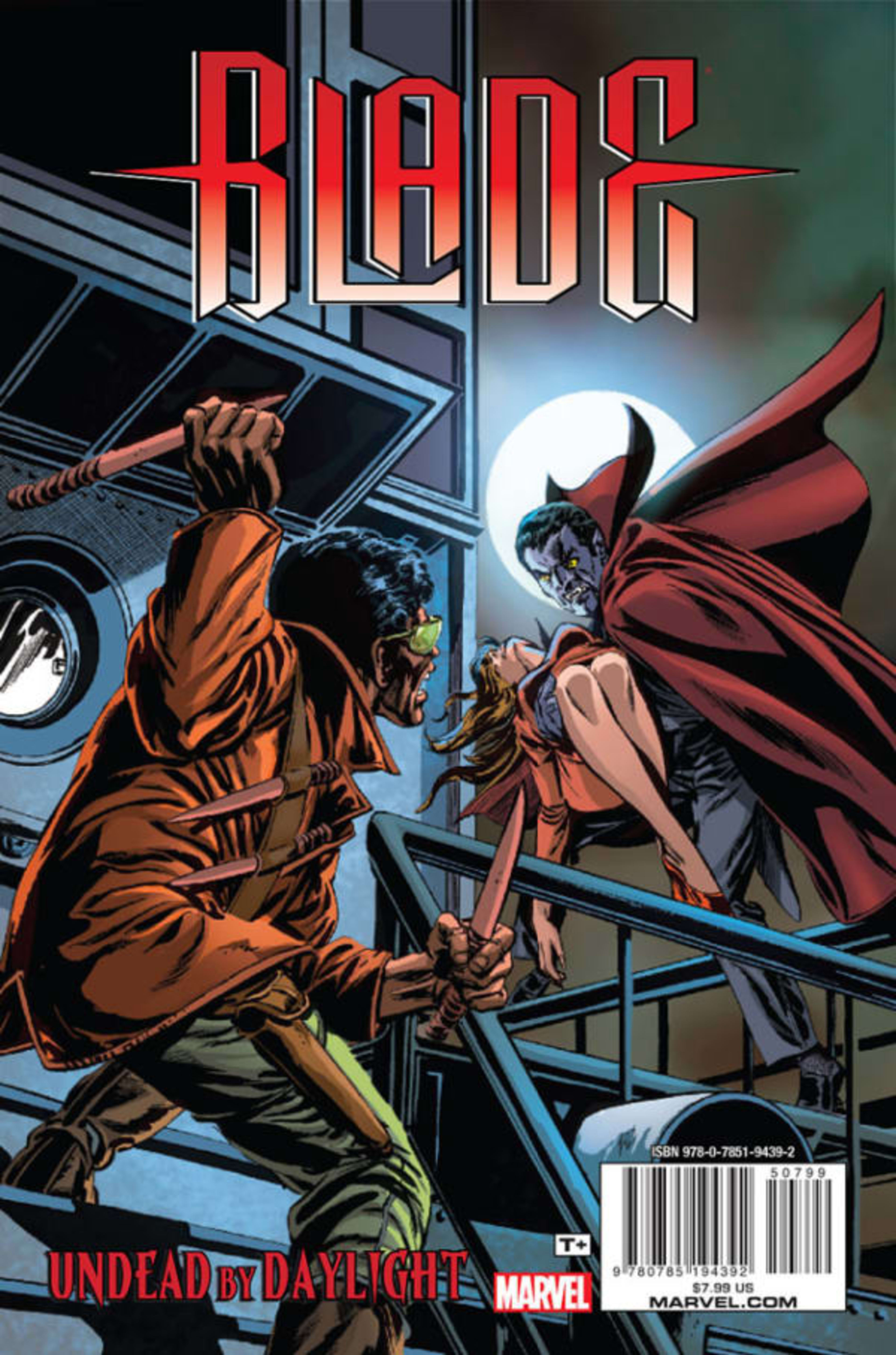 Blade: Undead By Daylight cover — © Marvel