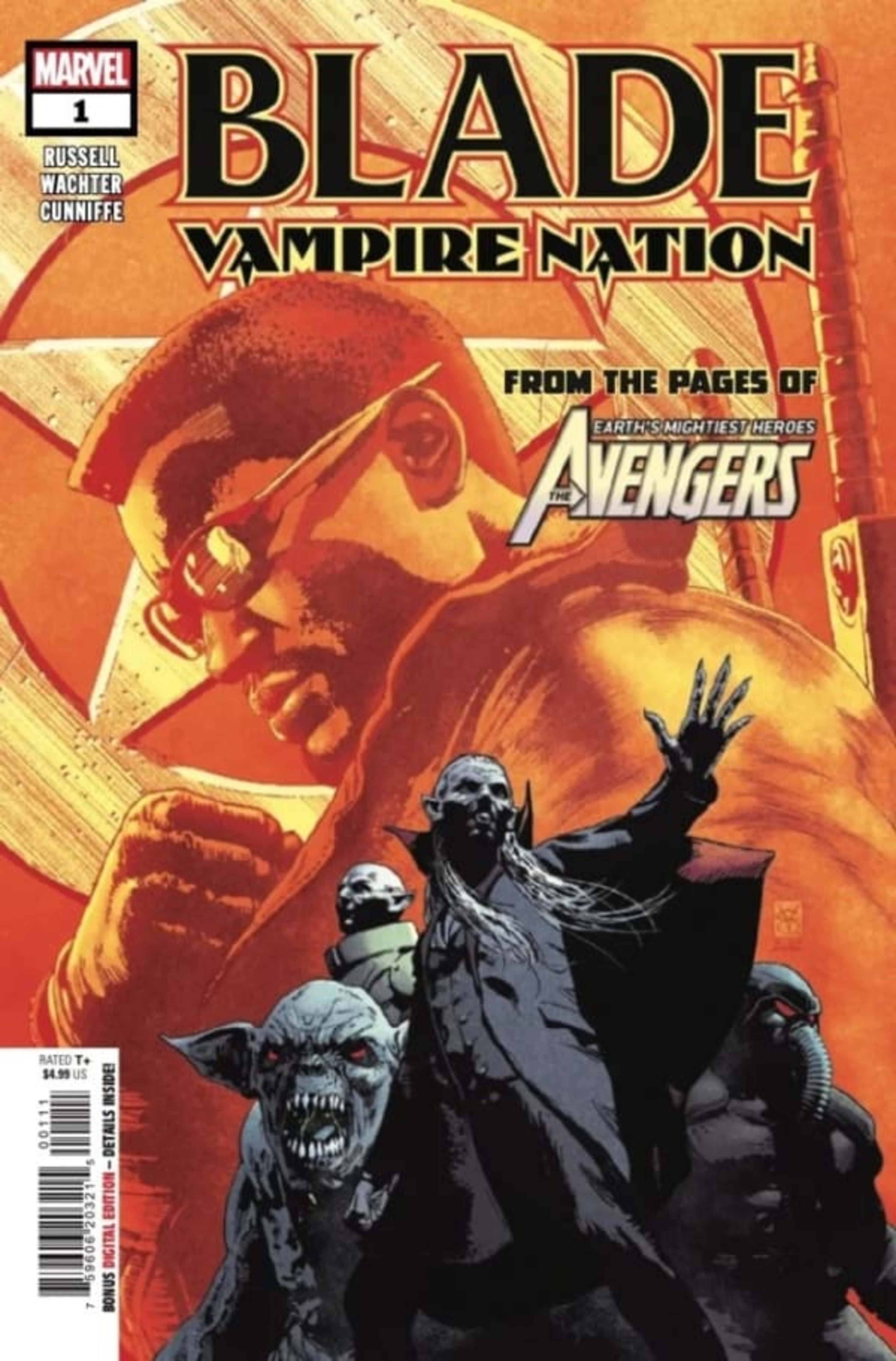 Blade: Vampire Nation cover — © Marvel